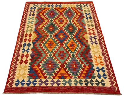 AFGHAANSE KELIM 146 X 195 CM