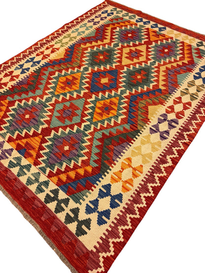 AFGHAANSE KELIM 146 X 195 CM