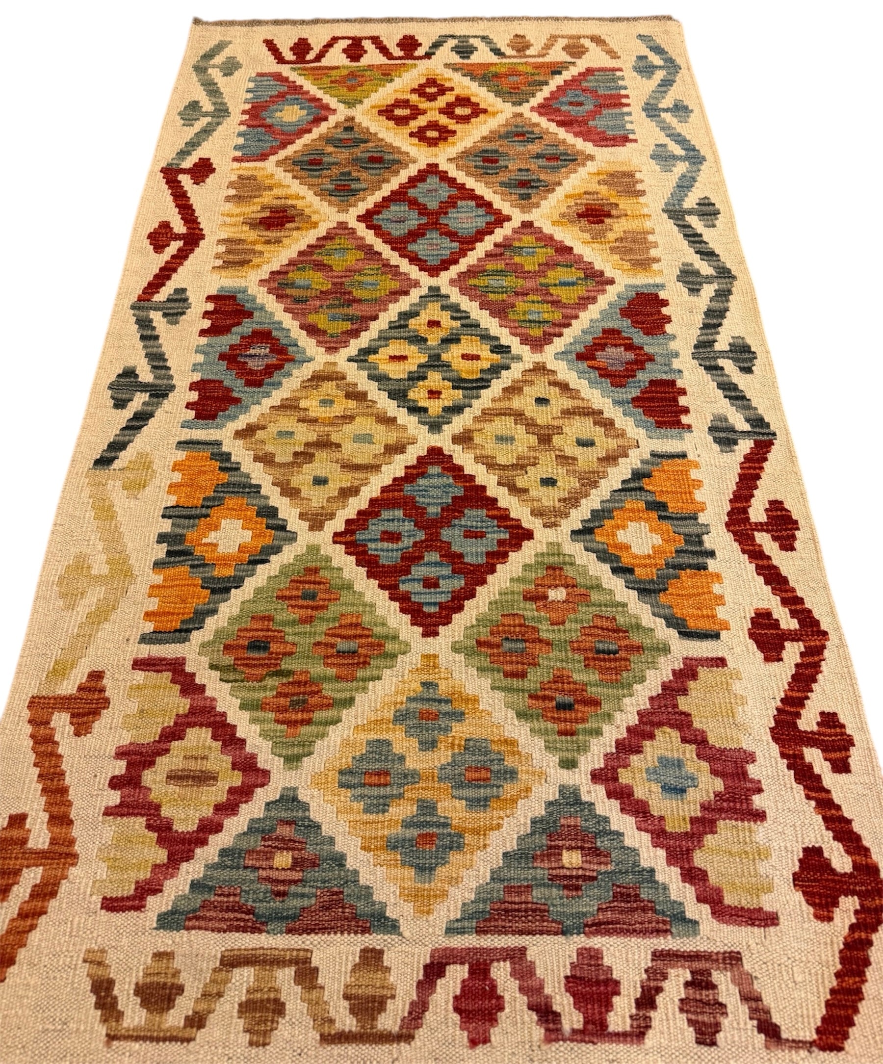 AFGHAANSE KELIM 86 X 152 CM