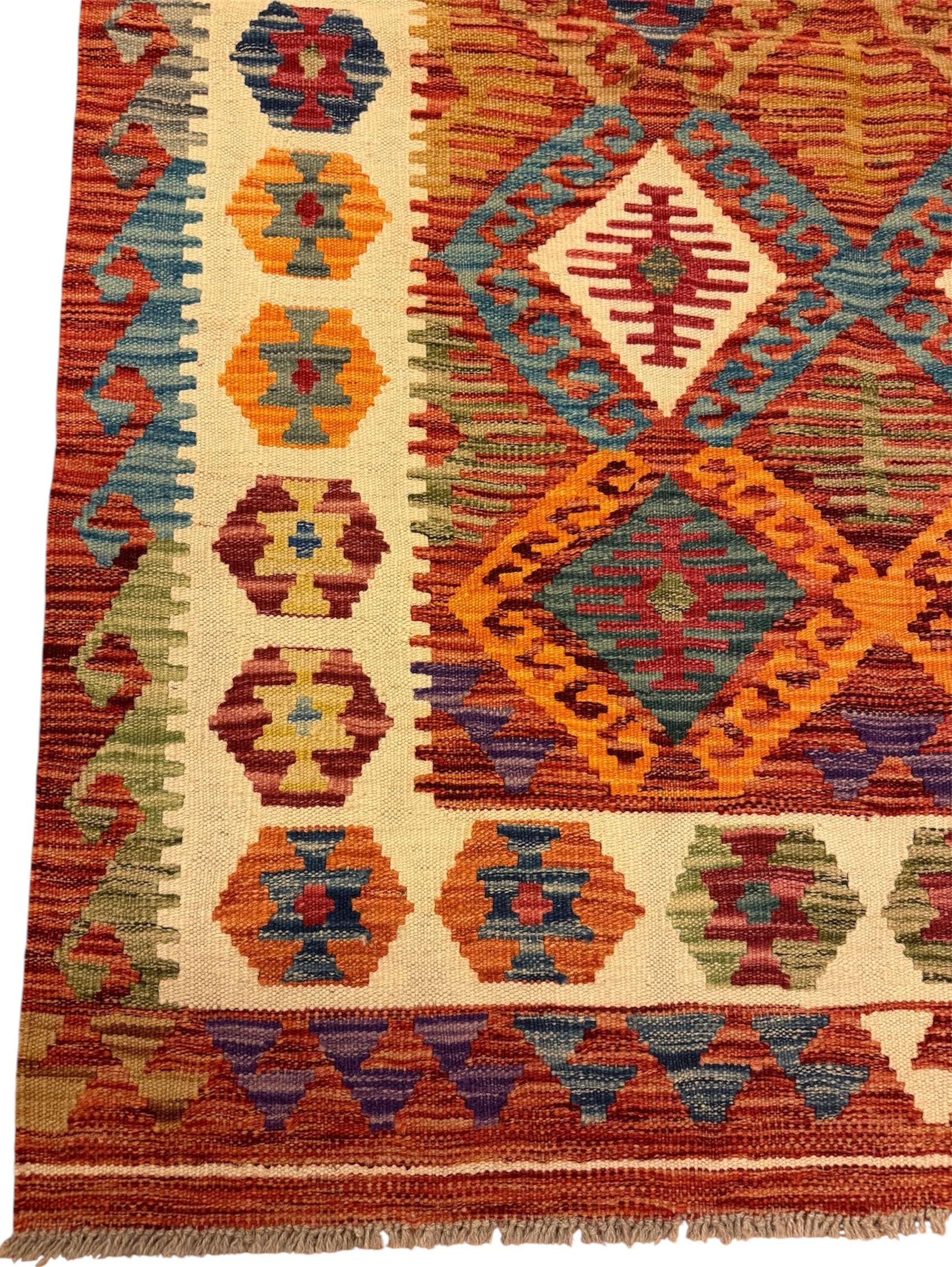 AFGHAANSE KELIM 126 X 181 CM