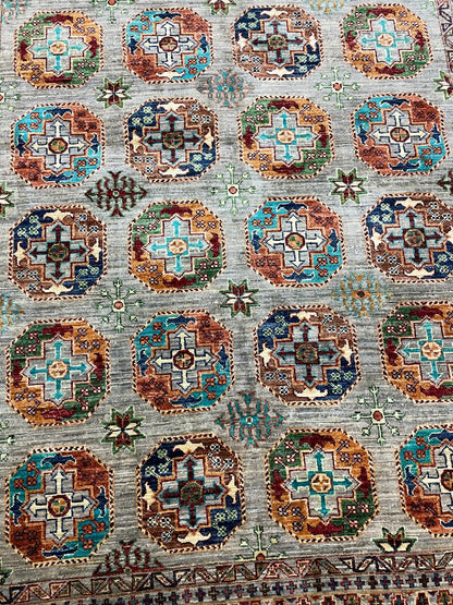Handgeknoopt Afghaans Samarkand Tapijt 174 x 250 cm | Ziegler Design