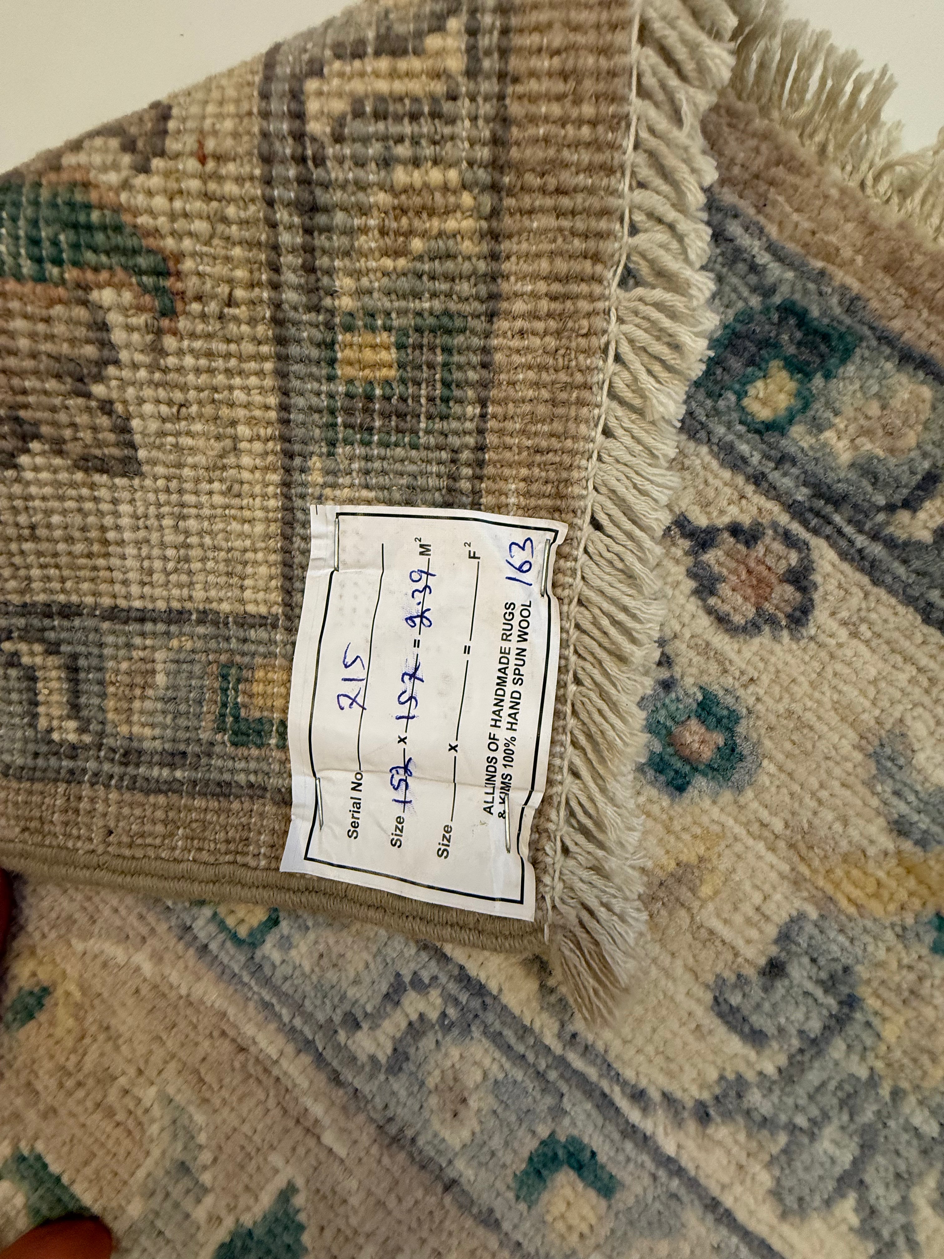 AFGHAANSE ZIEGLER 152 x 157 CM