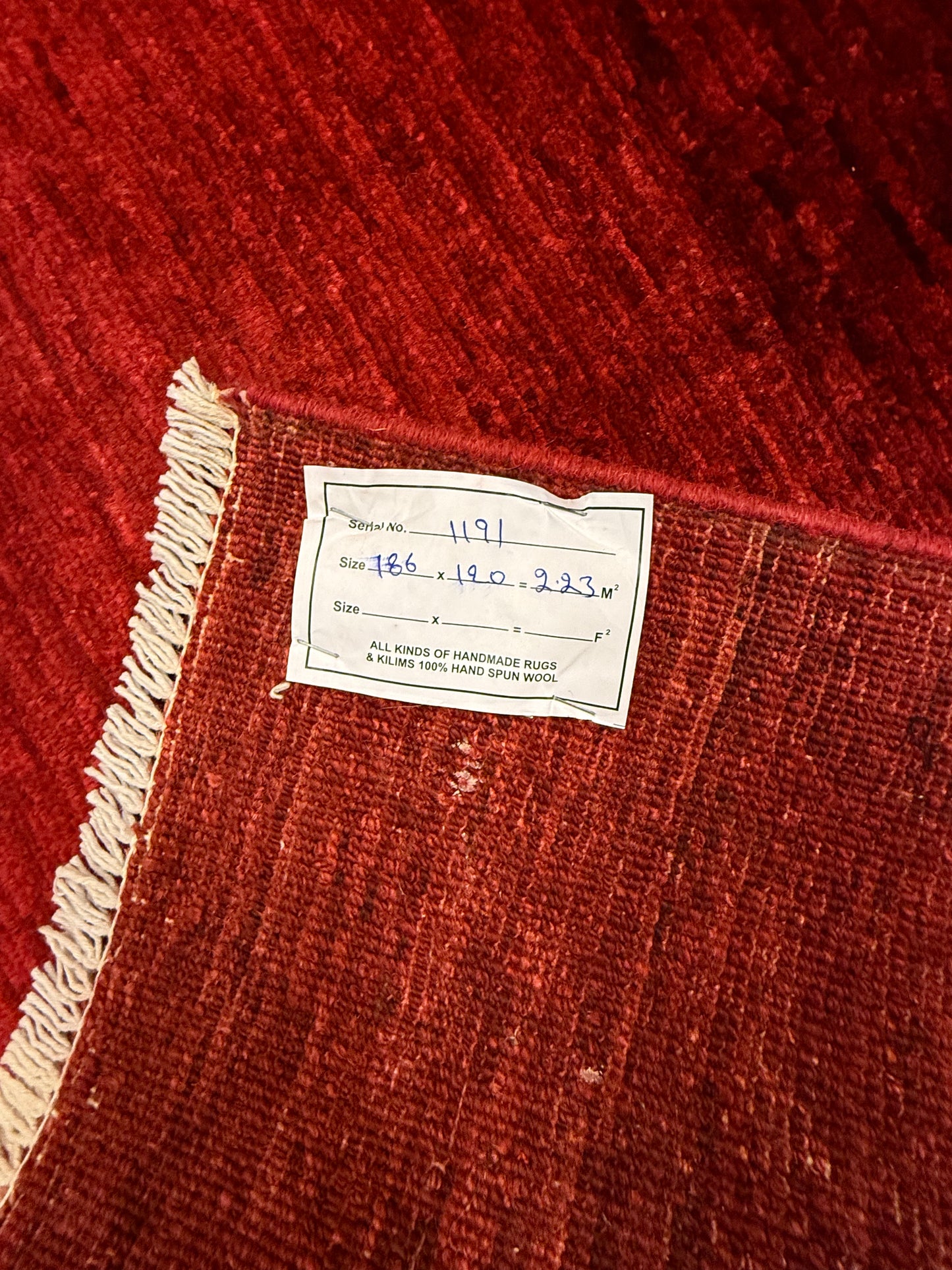 GABBEH NATURAL 120 x 186 CM