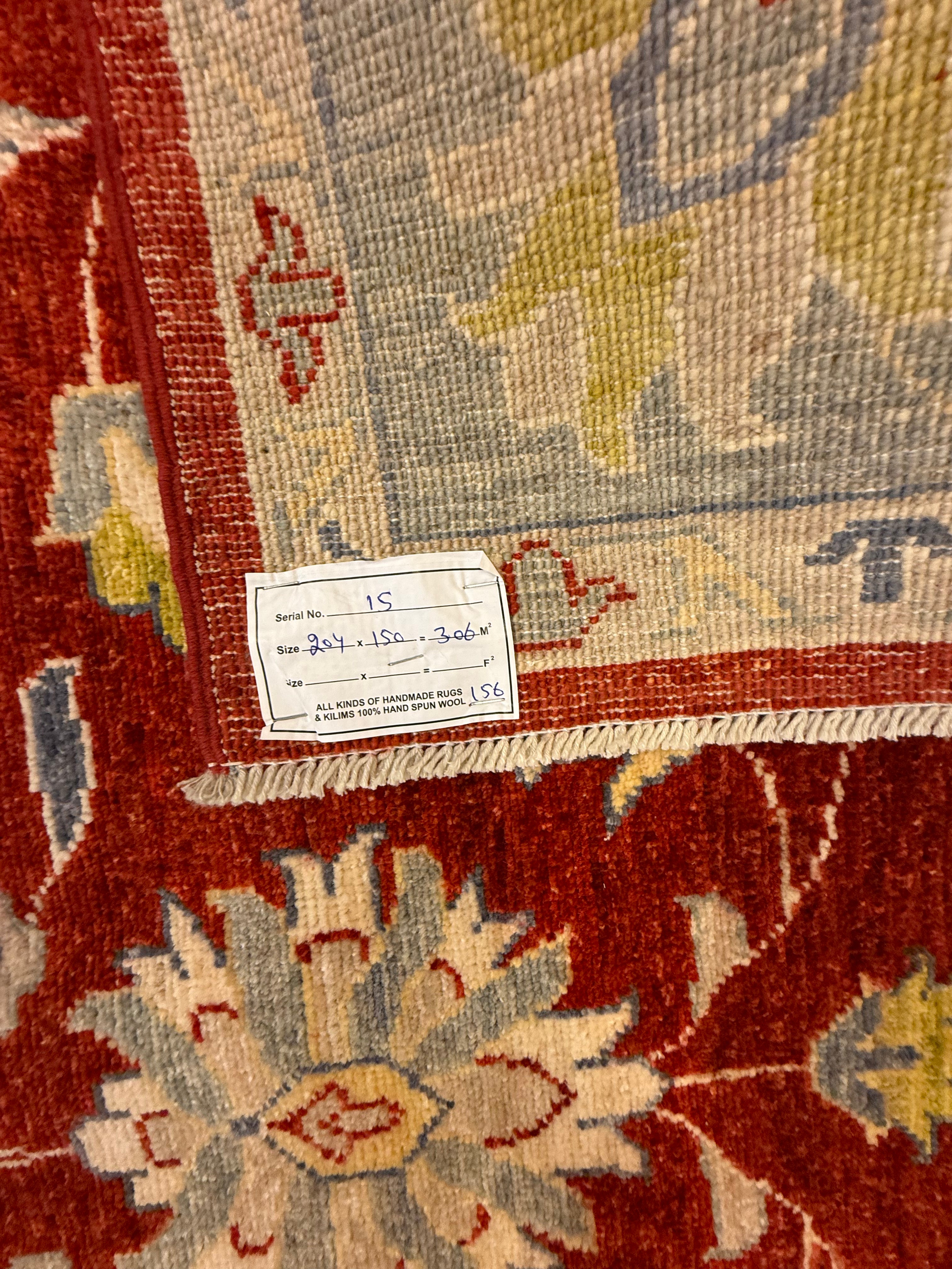 AFGHAANSE ZIEGLER 150 x 204 CM