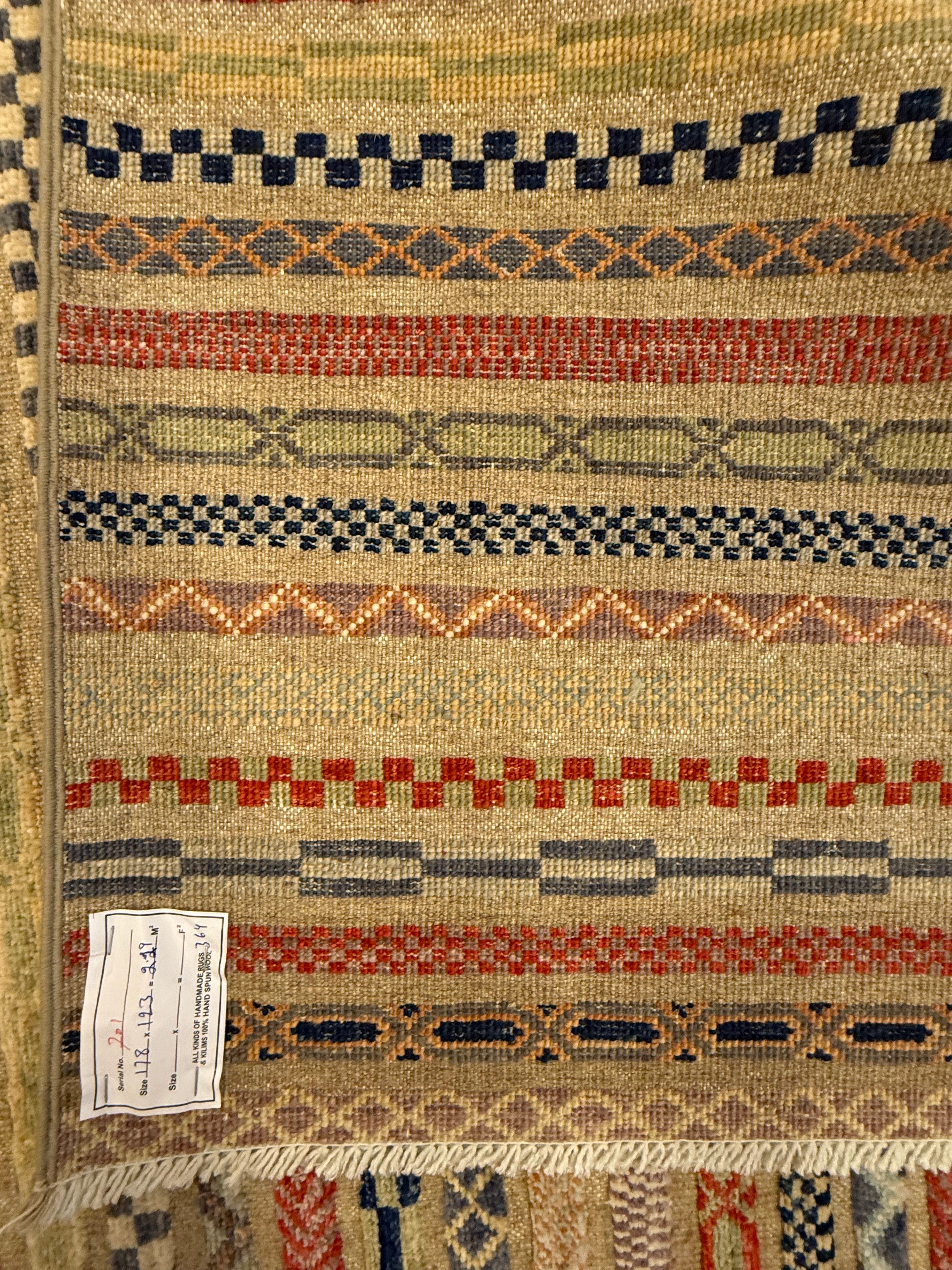 LORIBAFT GABBEH 123 x 178 CM