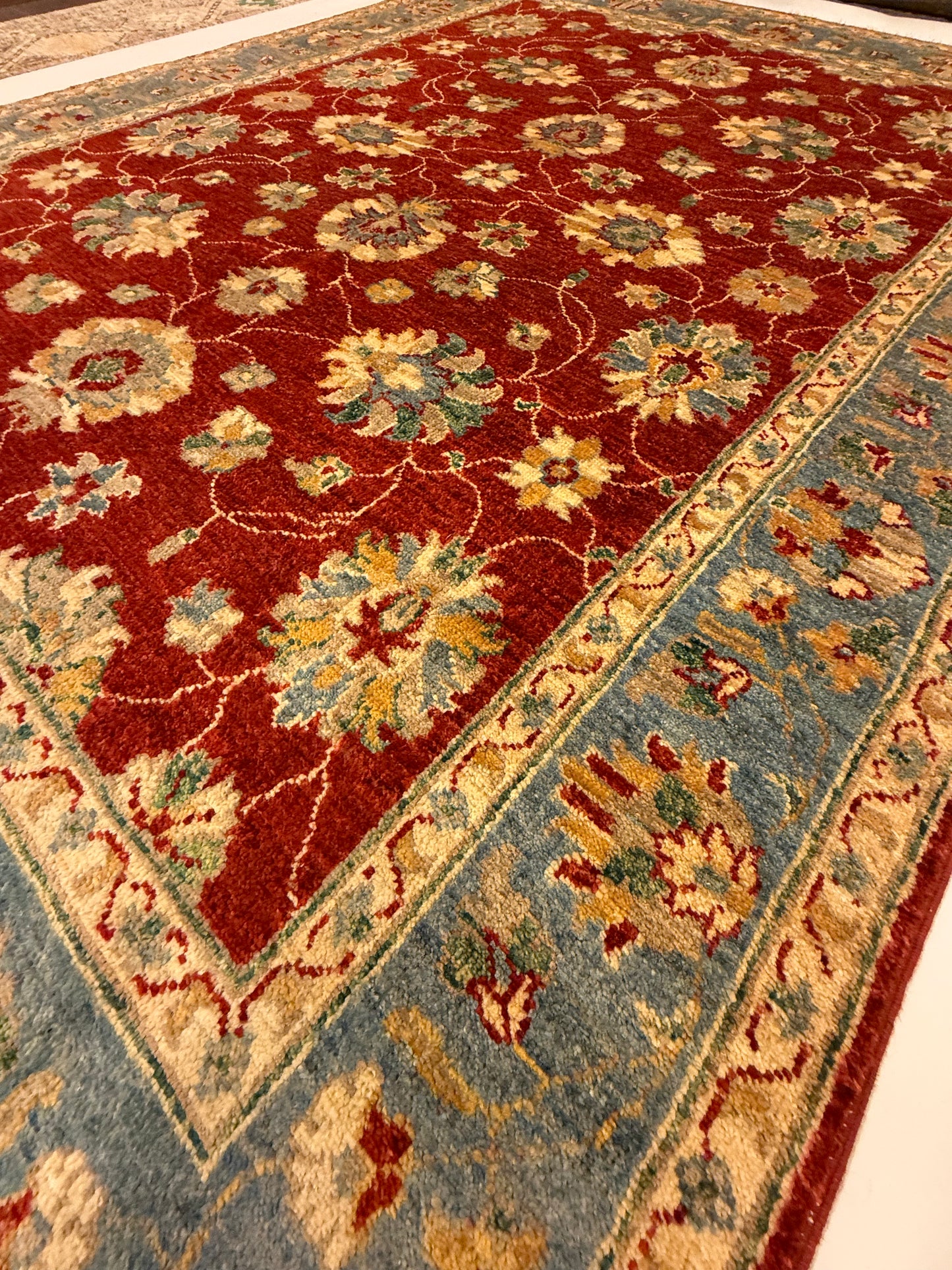 Afghaans Handgeknoopt Ziegler Farahan Tapijt 151 x 198 cm