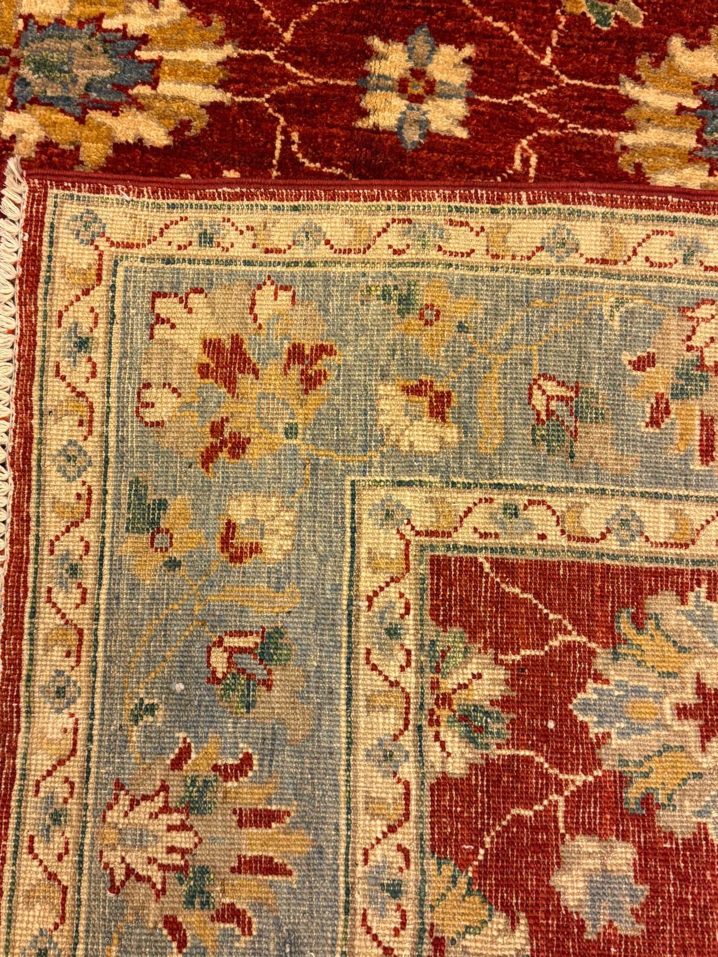 Afghaans Handgeknoopt Ziegler Farahan Tapijt 151 x 198 cm
