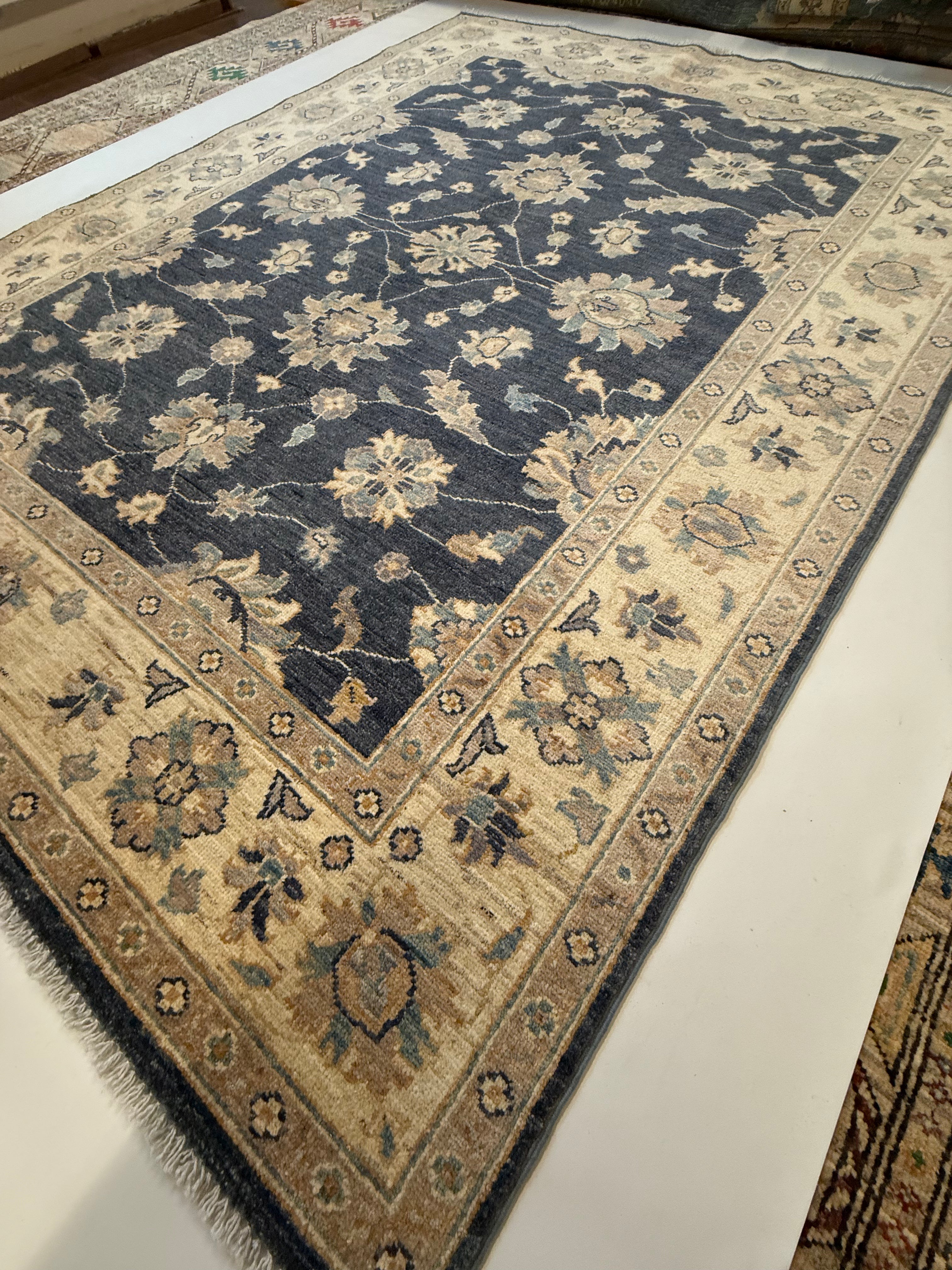 Afghaans Handgeknoopt Ziegler Farahan Tapijt 153 x 201 cm