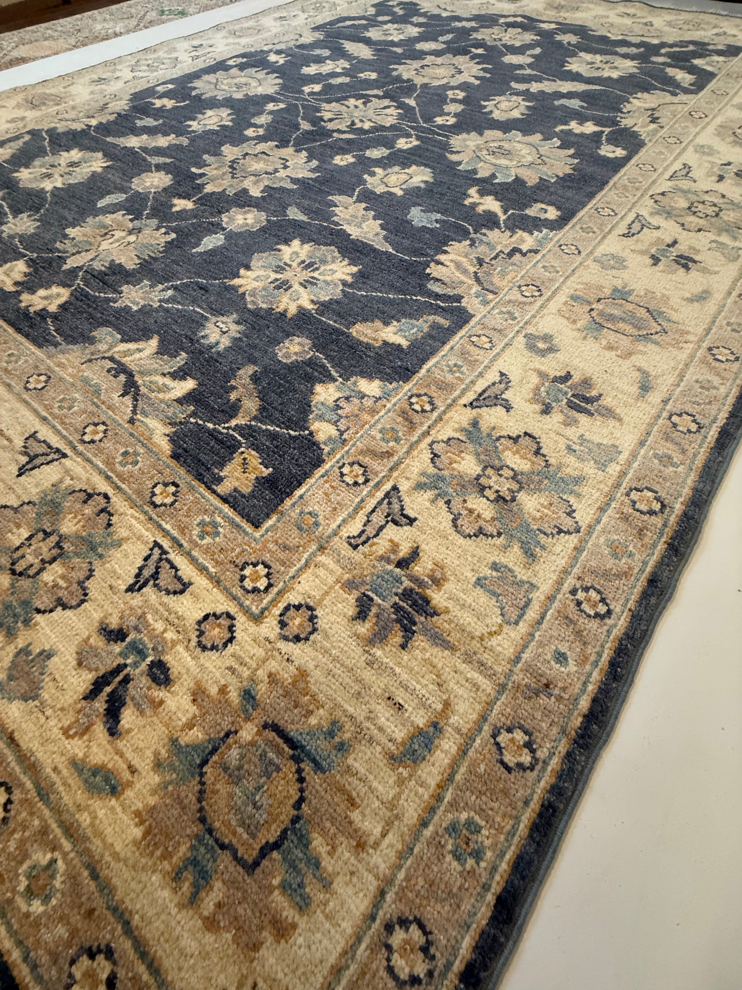 Afghaans Handgeknoopt Ziegler Farahan Tapijt 153 x 201 cm
