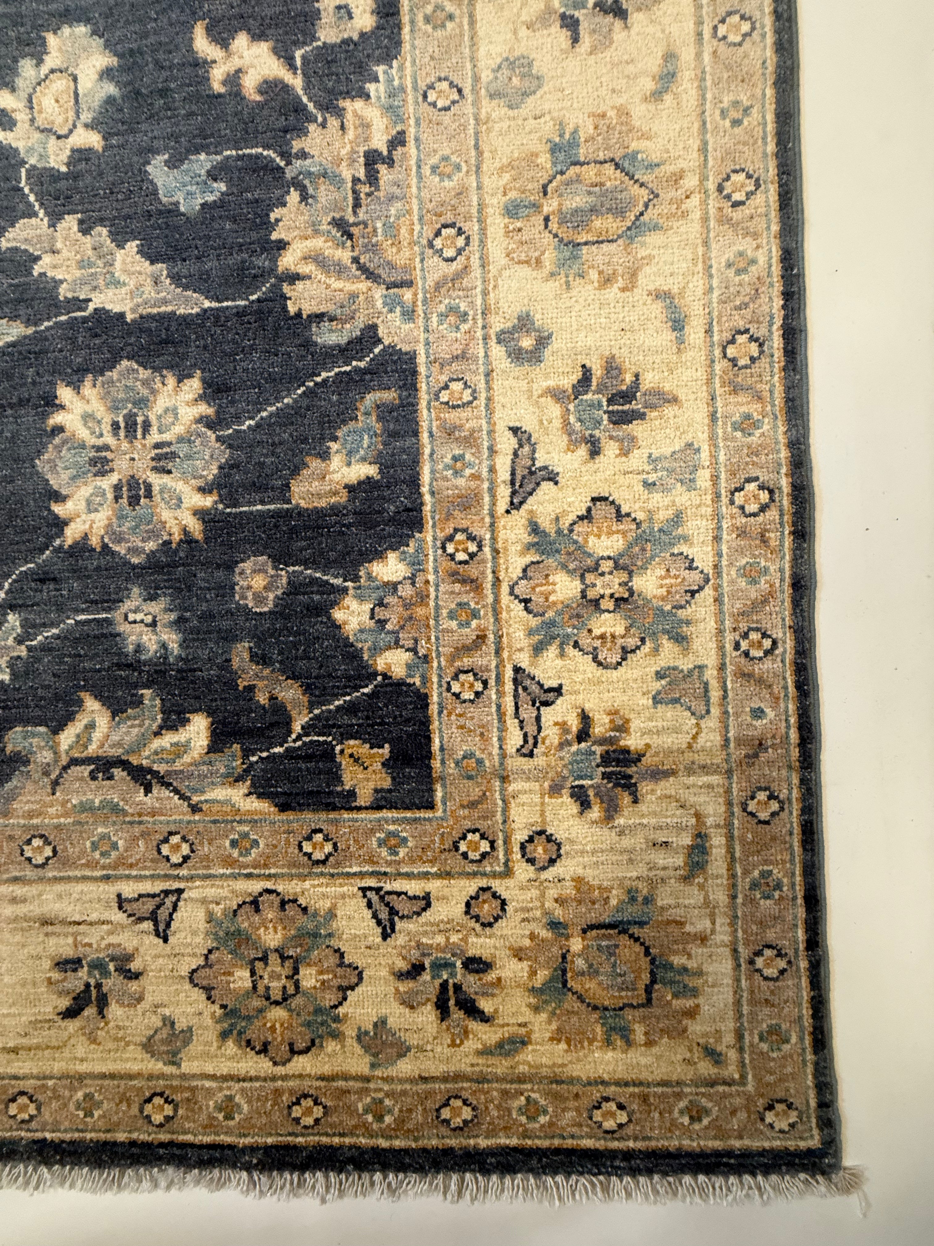 Afghaans Handgeknoopt Ziegler Farahan Tapijt 153 x 201 cm
