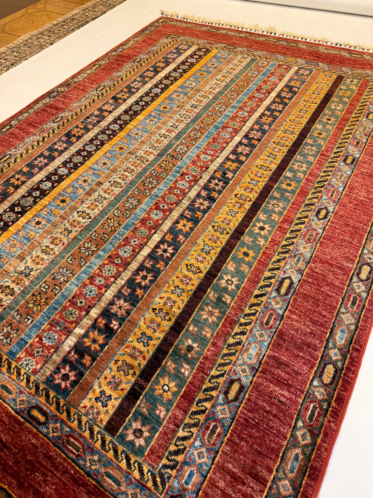 Afghaans Handgeknoopt Khurjin Tapijt 128 x 180 cm