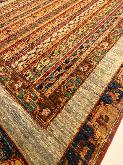 Handgemaakt Khorjin Tapijt 154 x 201 cm – Afghaans Handgeknoopt Wol