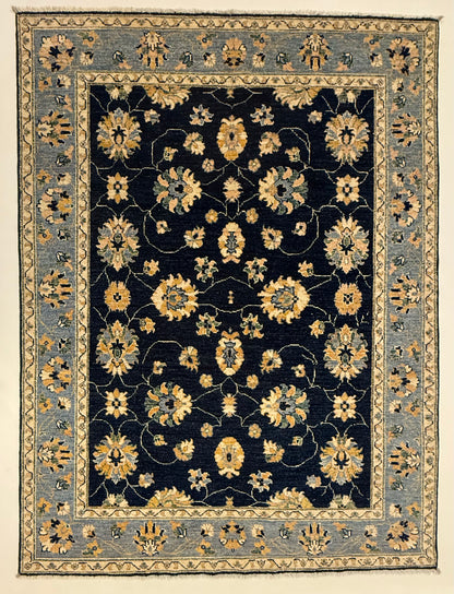 Afghaans Handgeknoopt Ziegler Tapijt 154 x 205 cm