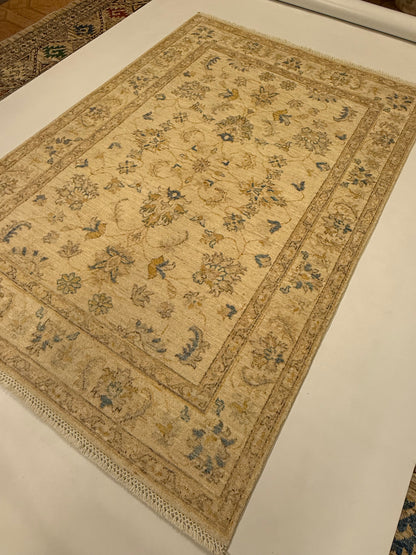 Afghaans Handgeknoopt Ziegler Tapijt 125 x 177 cm