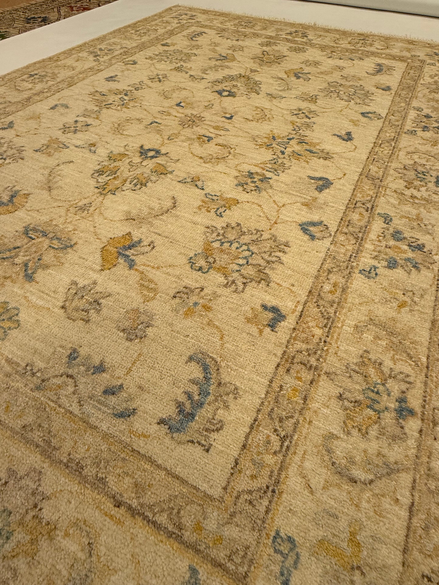 Afghaans Handgeknoopt Ziegler Tapijt 125 x 177 cm