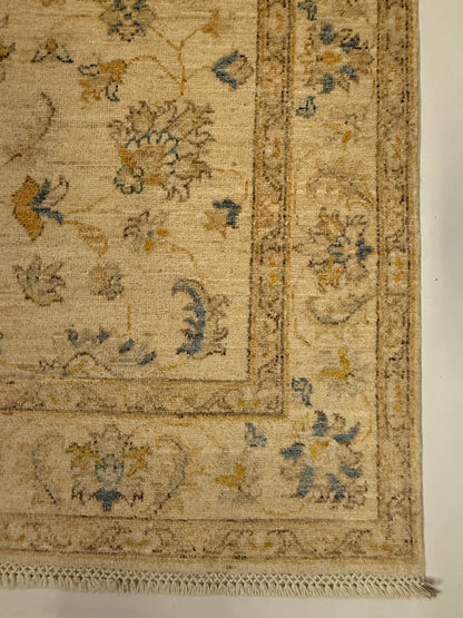 Afghaans Handgeknoopt Ziegler Tapijt 125 x 177 cm