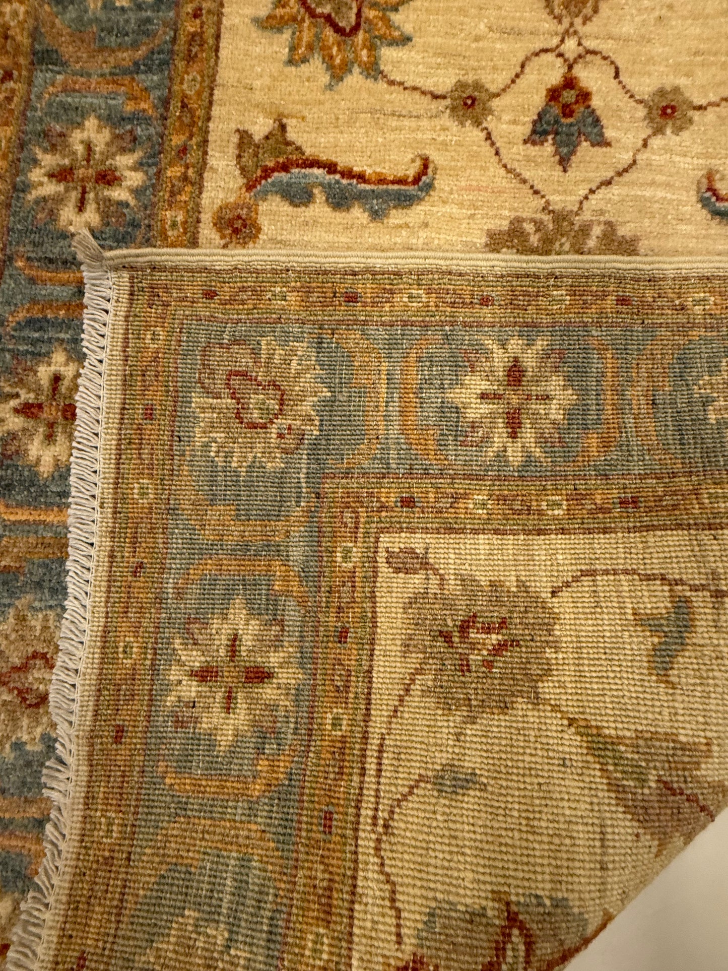 Handgeknoopt Afghaans Ziegler Farahan Tapijt 81 x 132 cm
