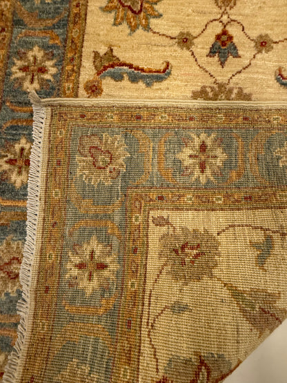 Handgeknoopt Afghaans Ziegler Farahan Tapijt 81 x 132 cm