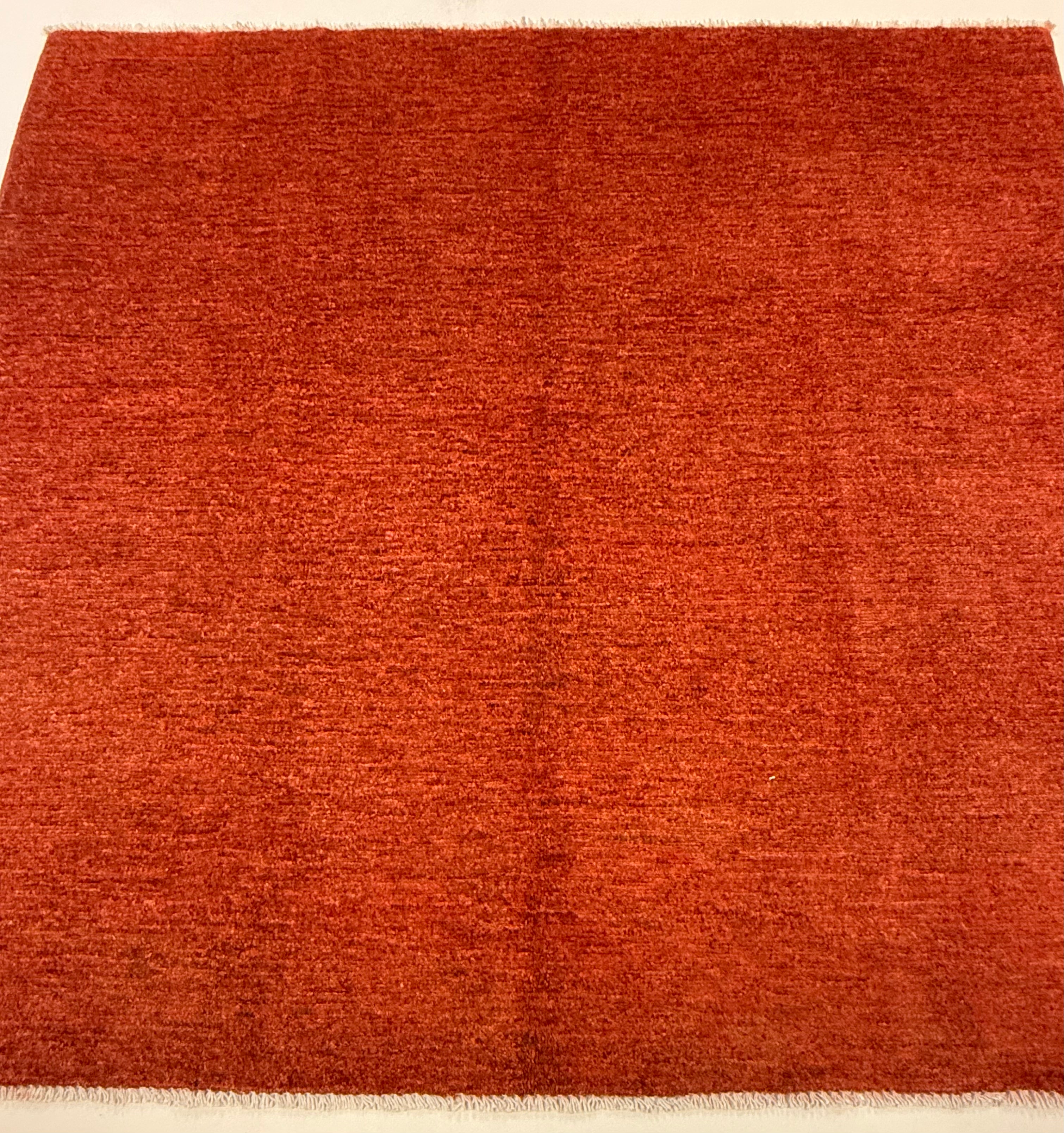 Gabbeh Natural Tapijt 146 x 152 cm – Handgeknoopt Afghaans Wol