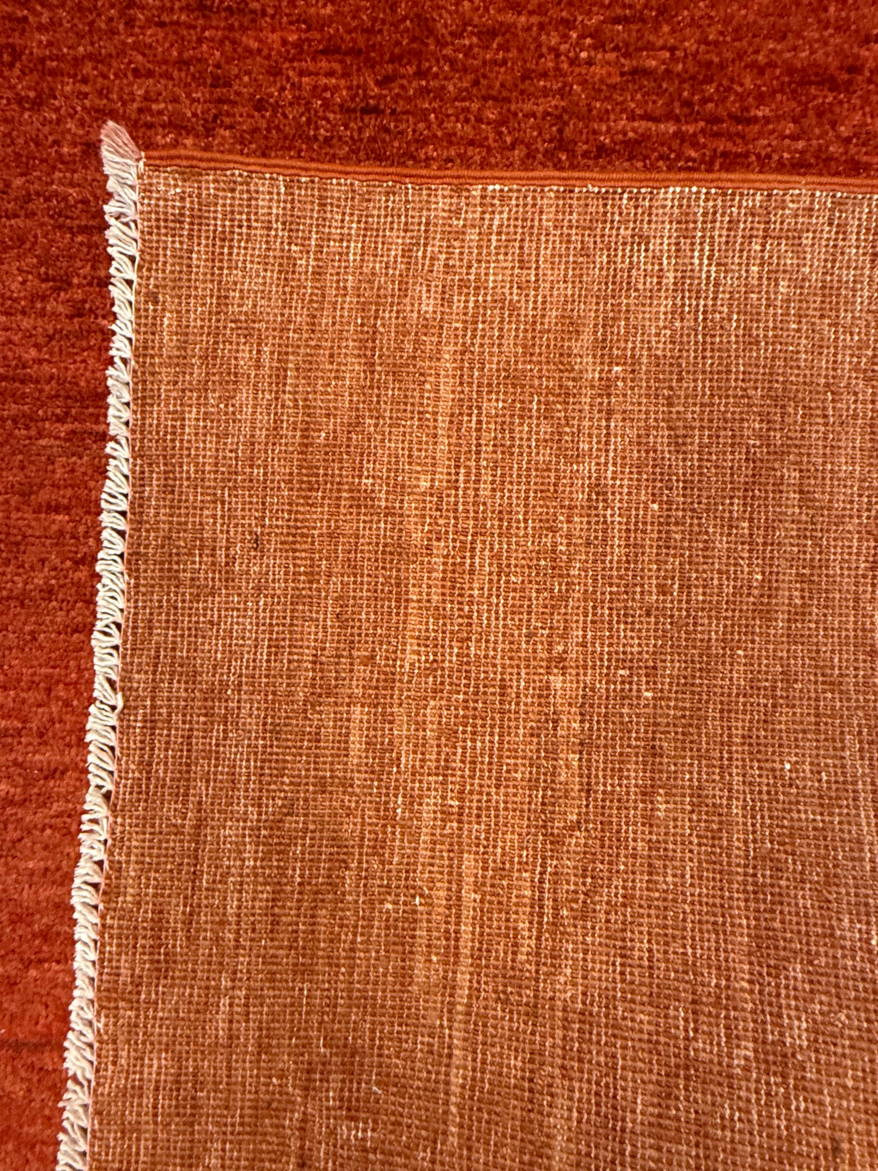 Gabbeh Natural Tapijt 146 x 152 cm – Handgeknoopt Afghaans Wol