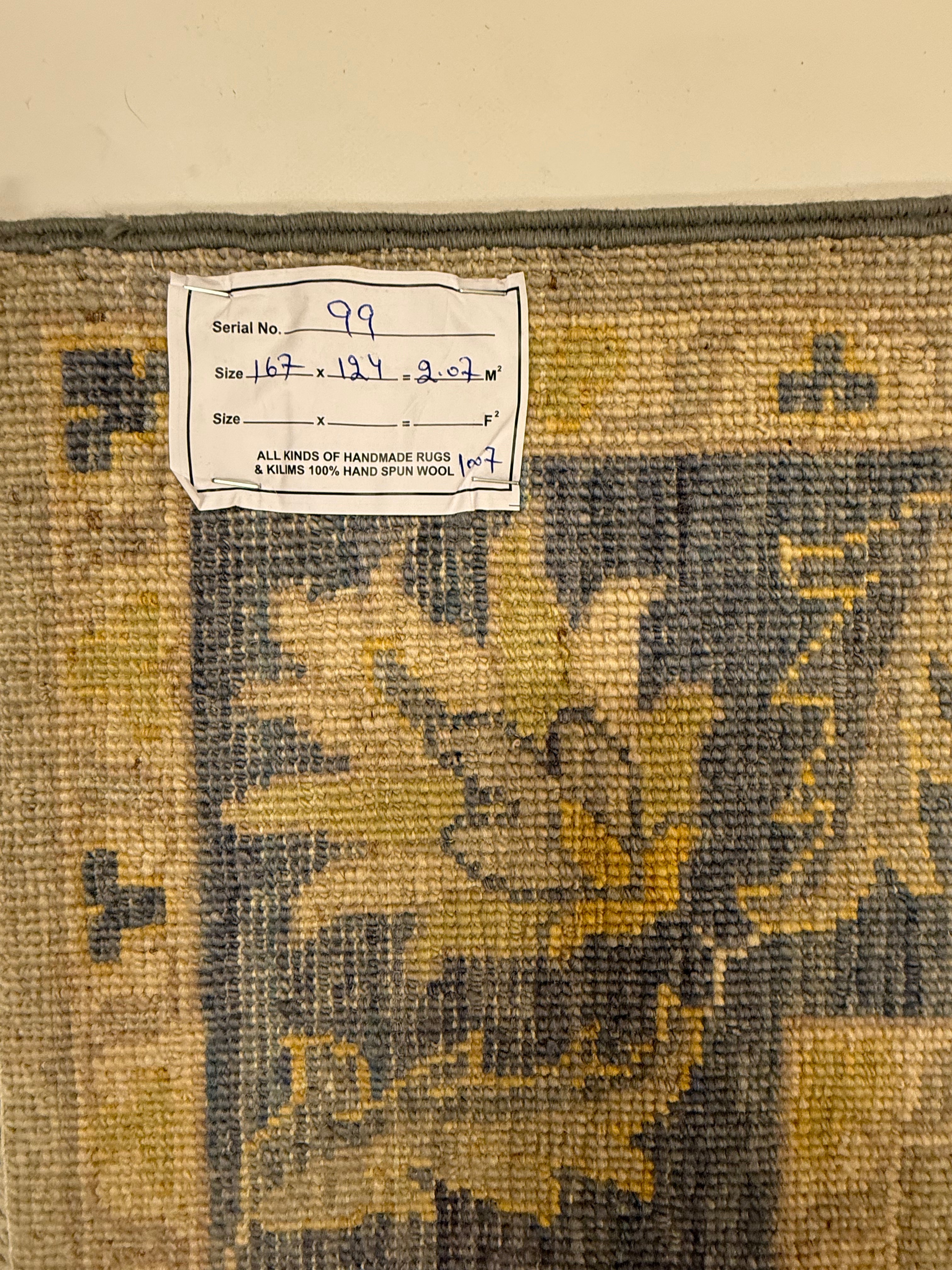 Afghaans Ziegler Tapijt | 124 x 167 cm | Handgeknoopt Wol