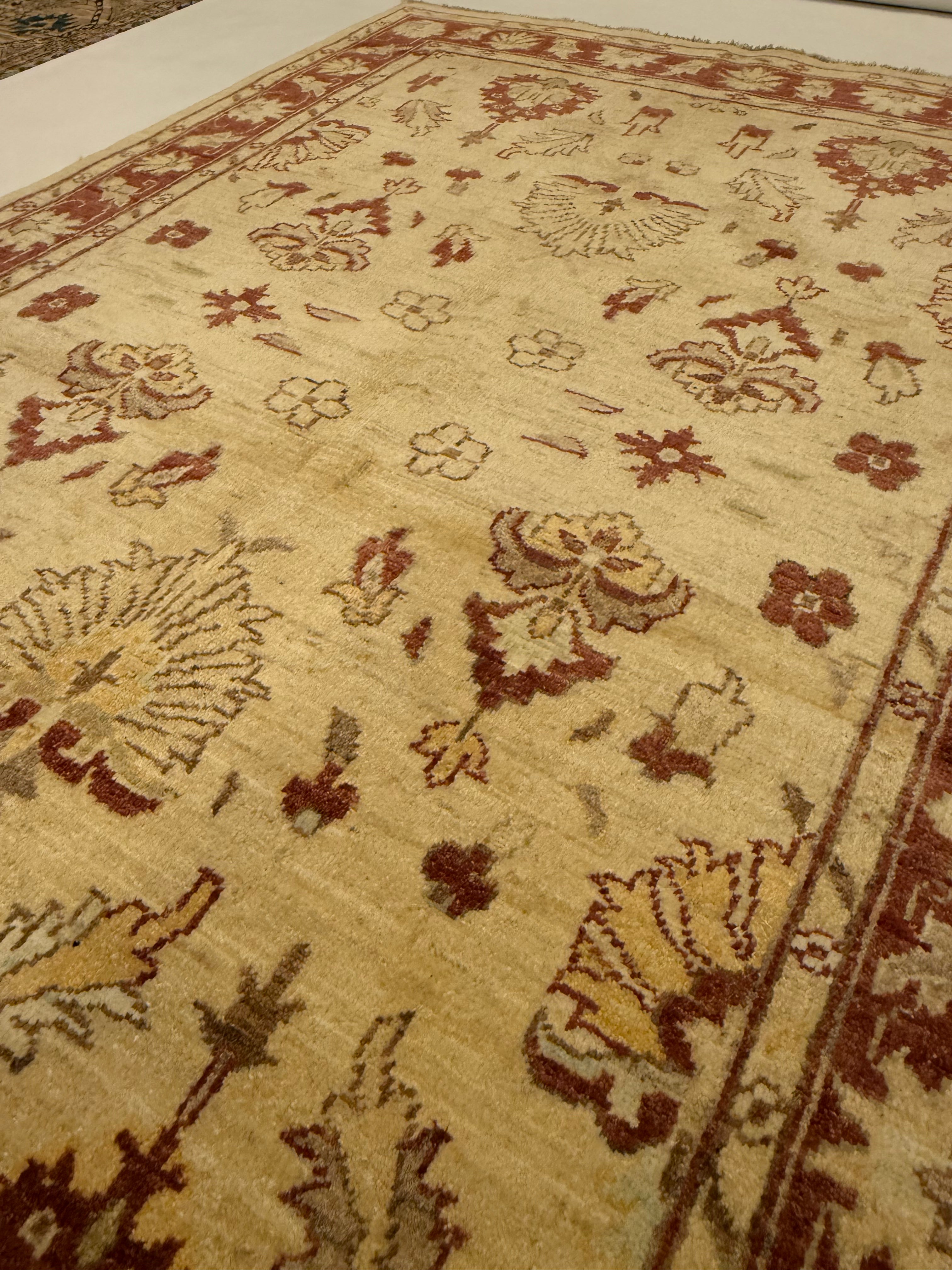 Afghaans Ziegler Tapijt | 119 x 179 cm | Handgeknoopt Wol