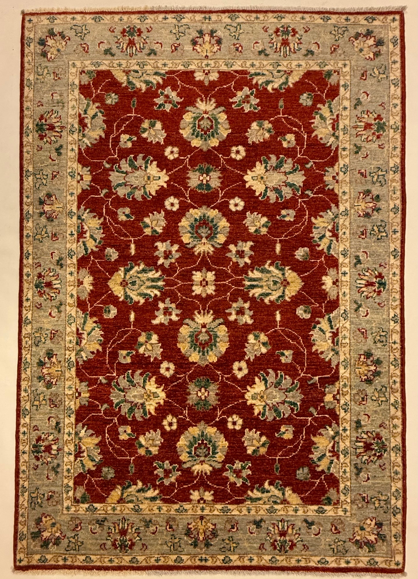 Handgeknoopt Ziegler Tapijt 122 x 180 cm | Afghaans