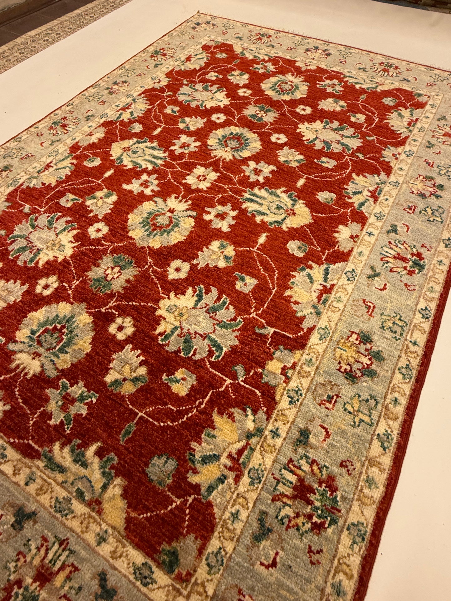 Handgeknoopt Ziegler Tapijt 122 x 180 cm | Afghaans