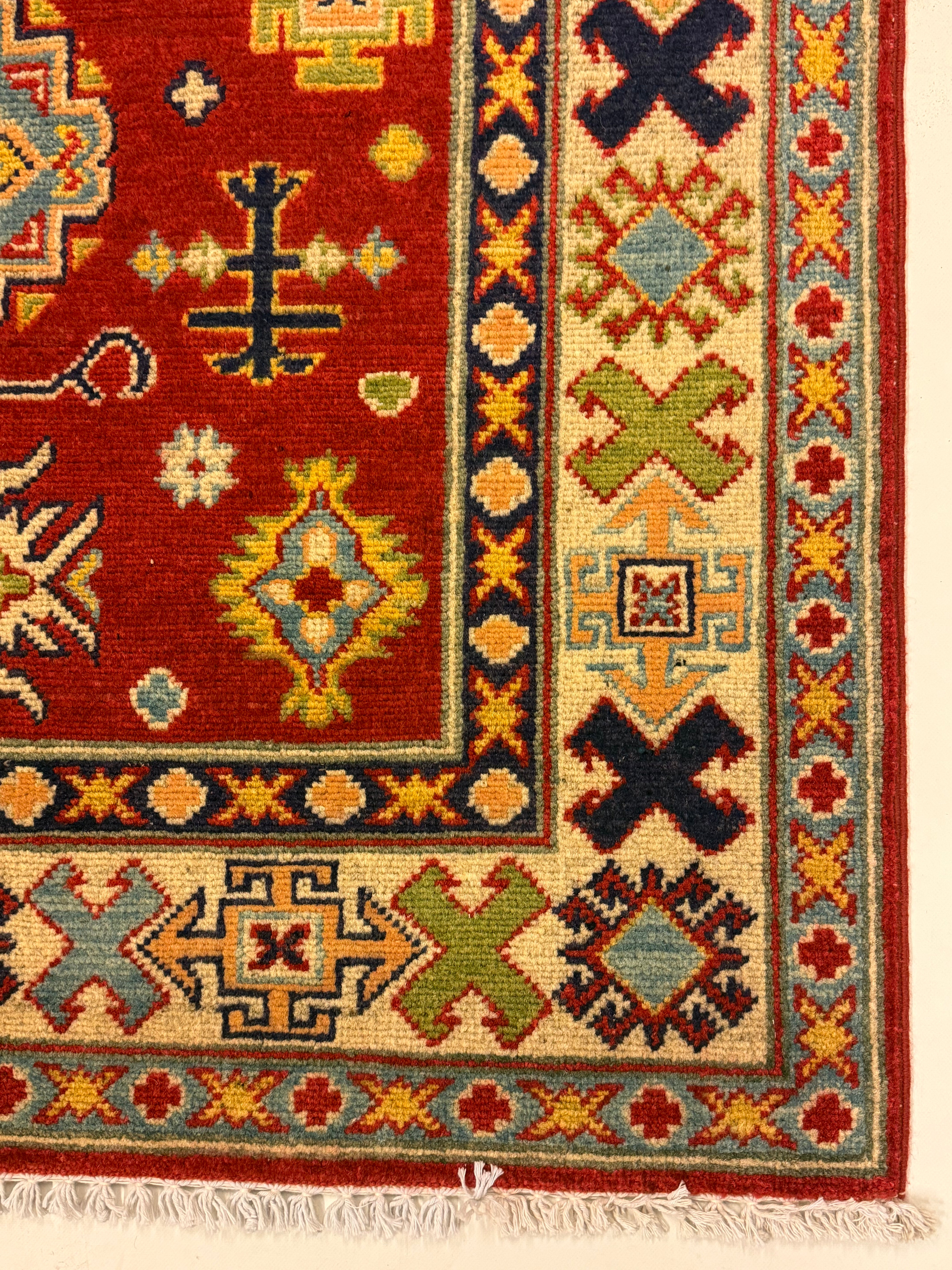 Kazak Tapijt 0.98 X 160 CM