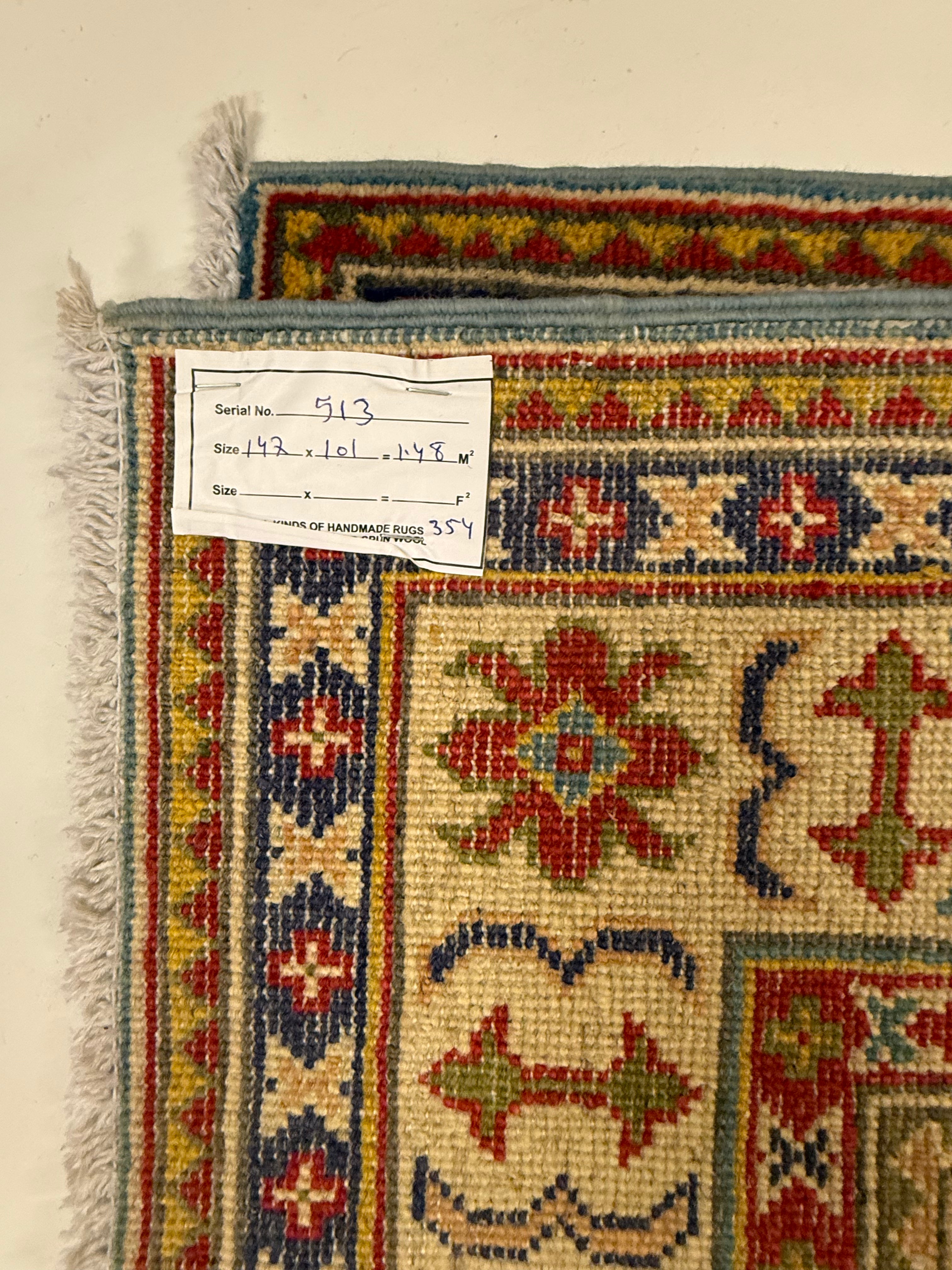 Kazak Tapijt 101 x 147 CM