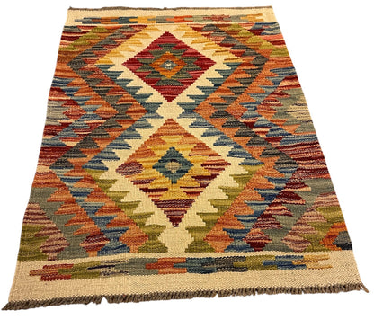 AFGHAANSE KELIM 61 X 87 CM