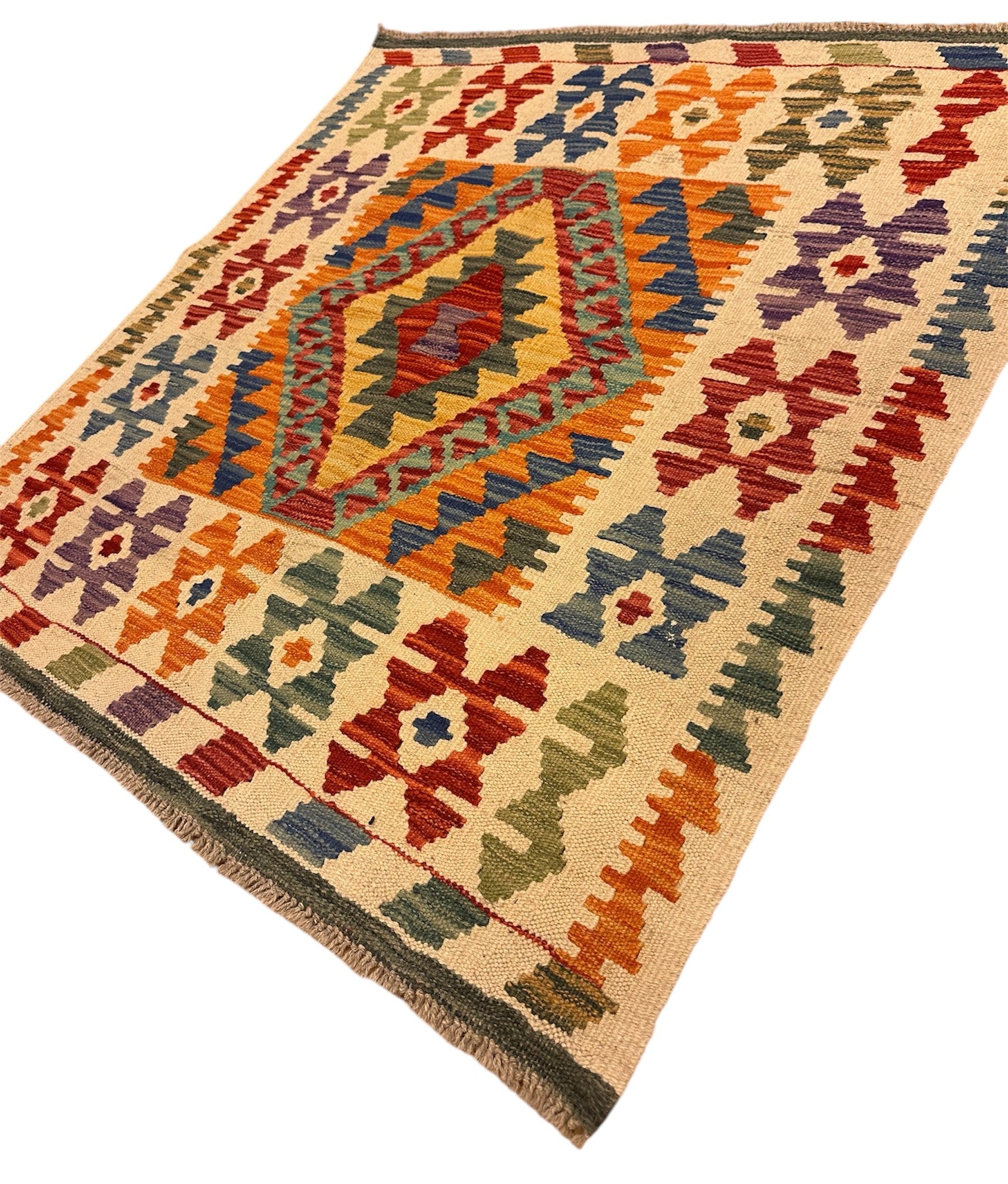 AFGHAANSE KELIM 98 X 104 CM