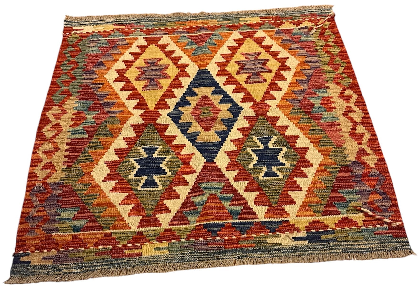 AFGHAANSE KELIM 99 X 102 CM