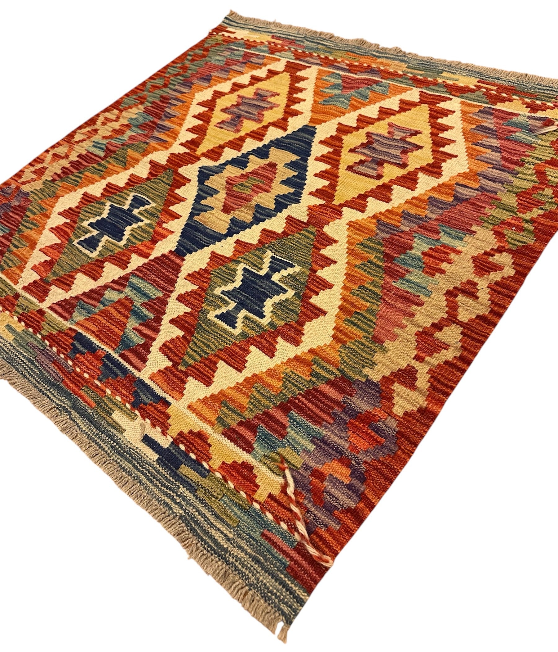 AFGHAANSE KELIM 99 X 102 CM