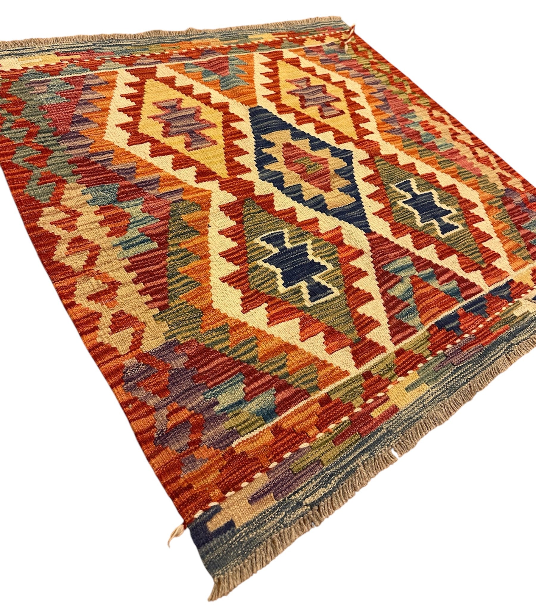 AFGHAANSE KELIM 99 X 102 CM