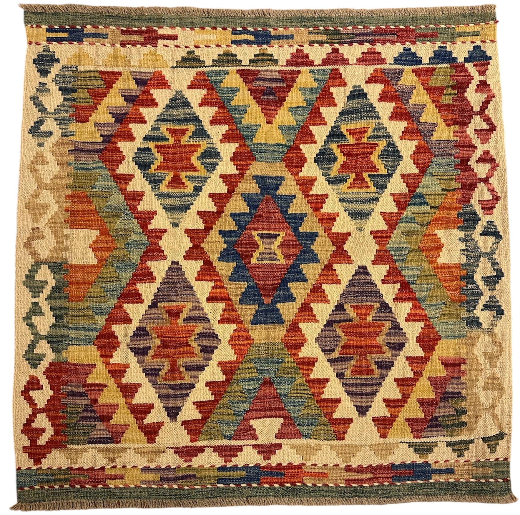 AFGHAANSE KELIM 100 X 101 CM