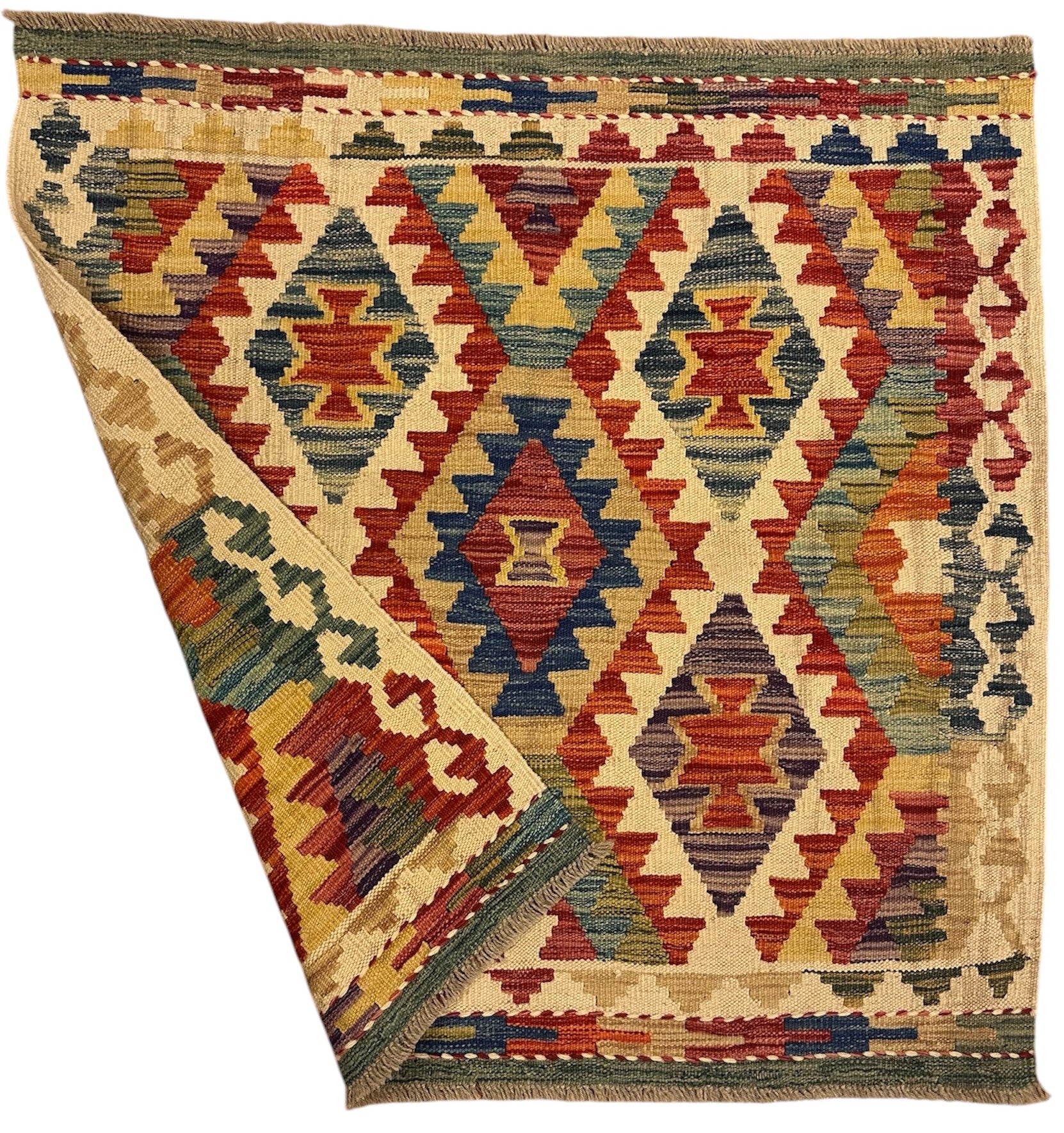 AFGHAANSE KELIM 100 X 101 CM