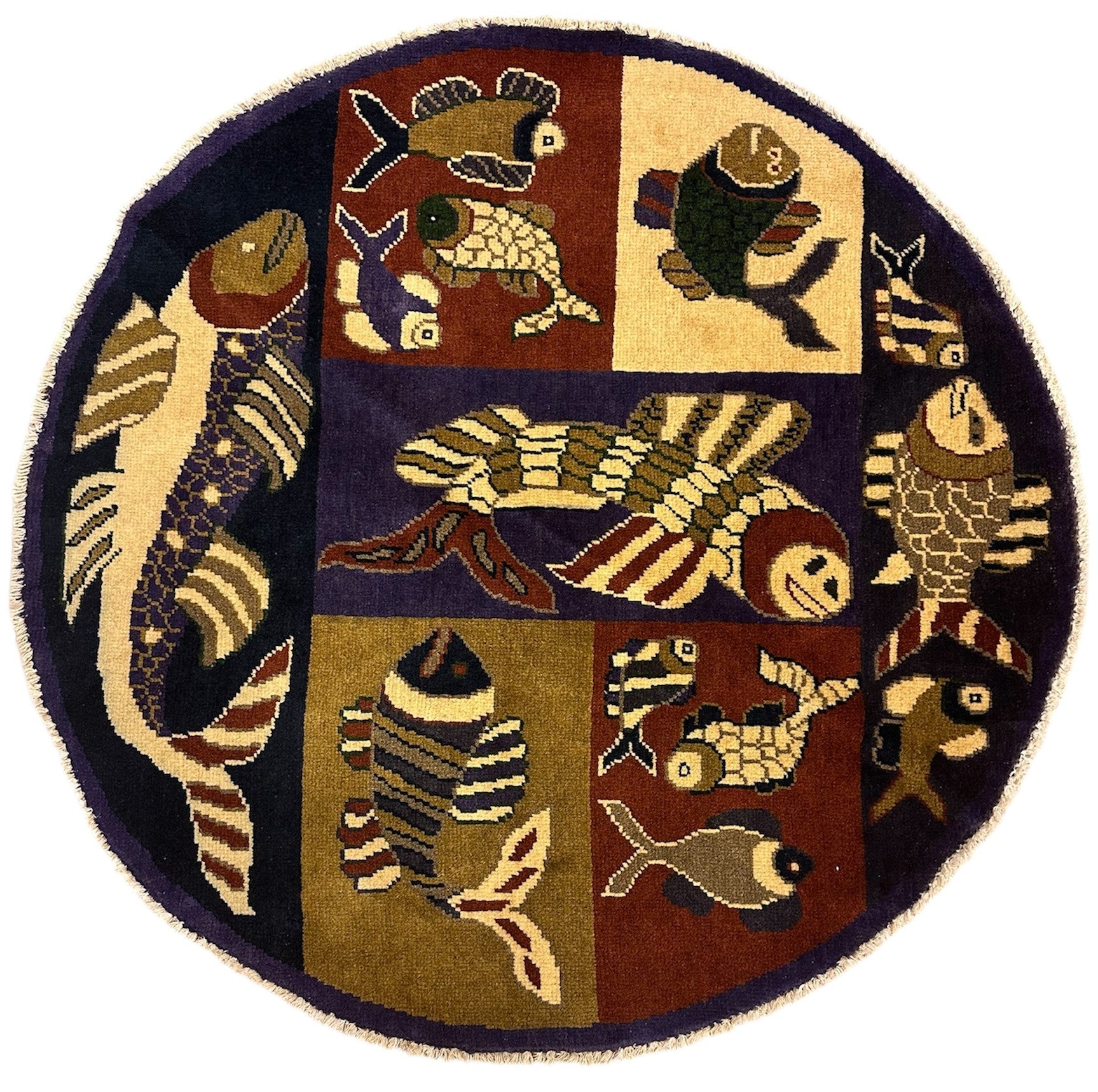 USHAK AFGHAANSE 99 X 100 CM