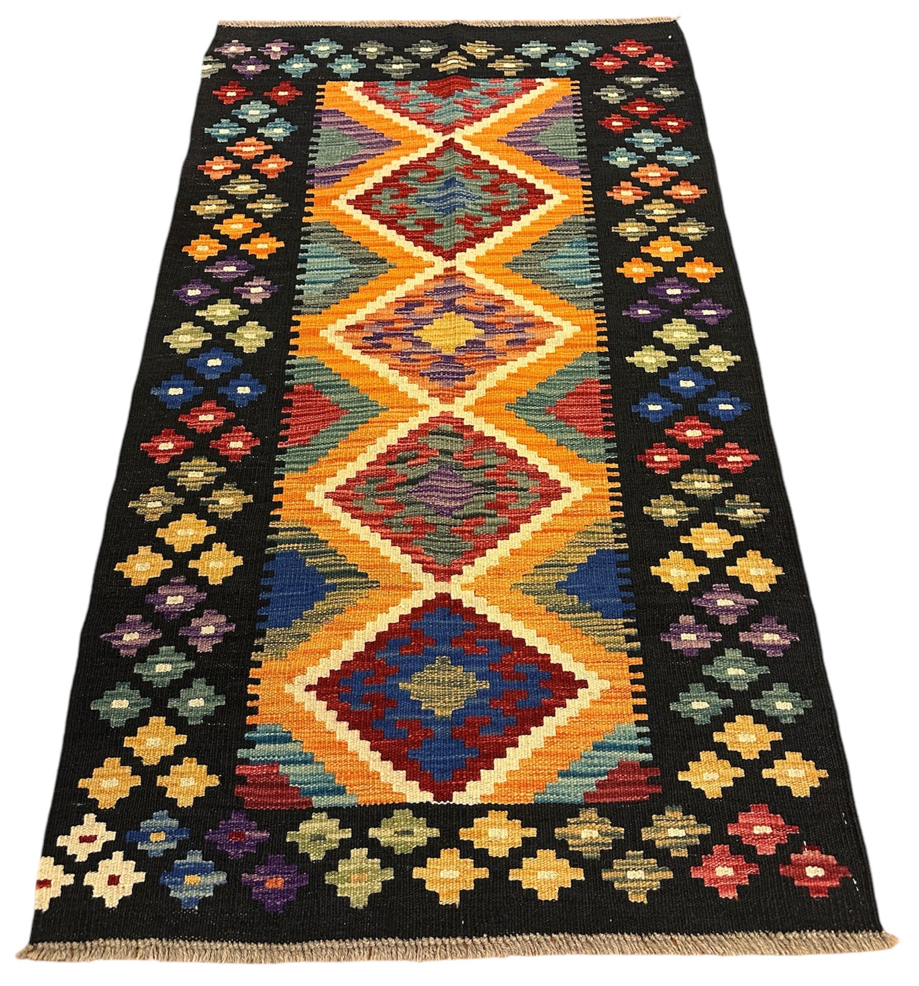 AFGHAANSE KELIM 83 X 144 CM