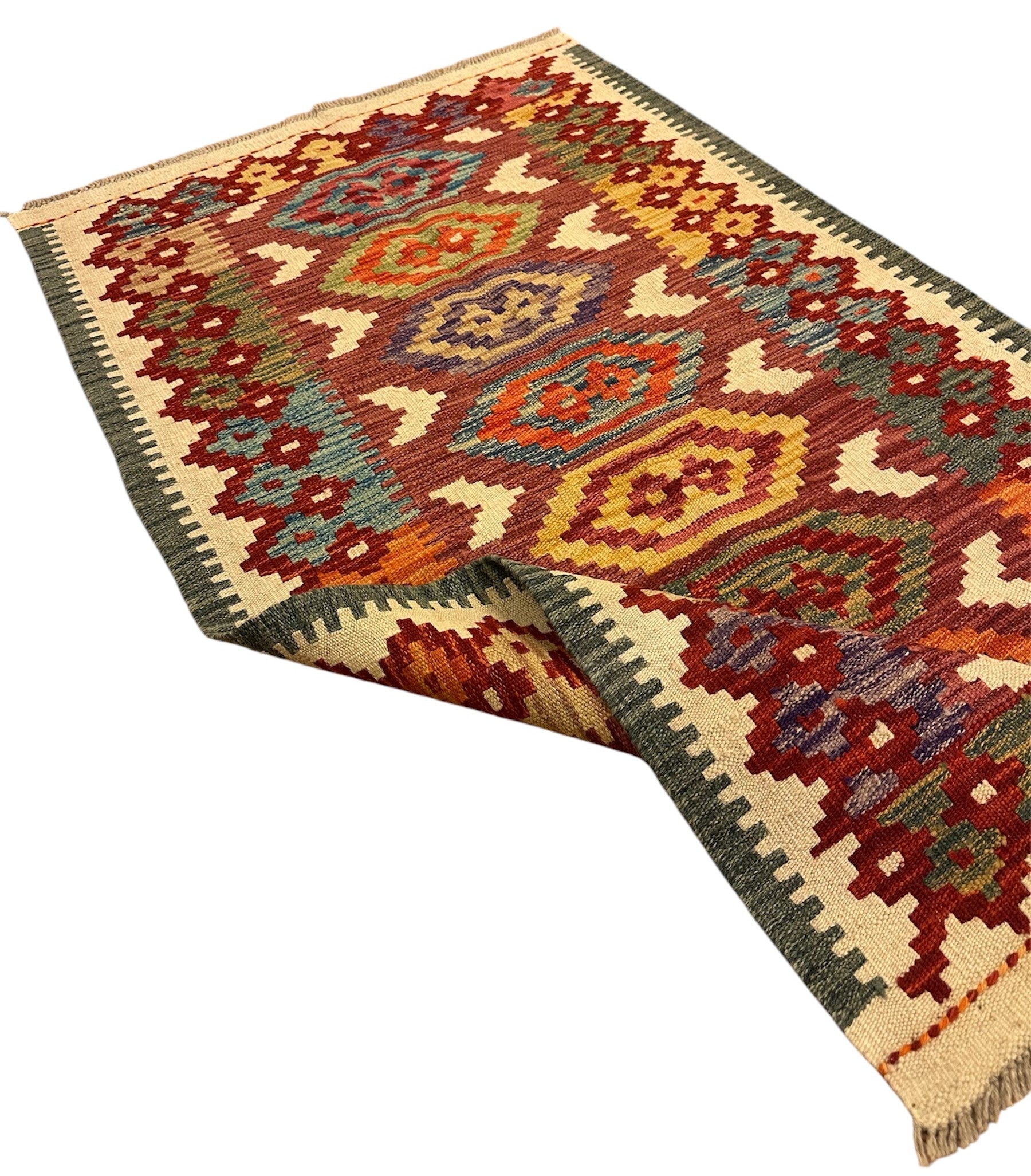 AFGHAANSE KELIM 83 X 148 CM