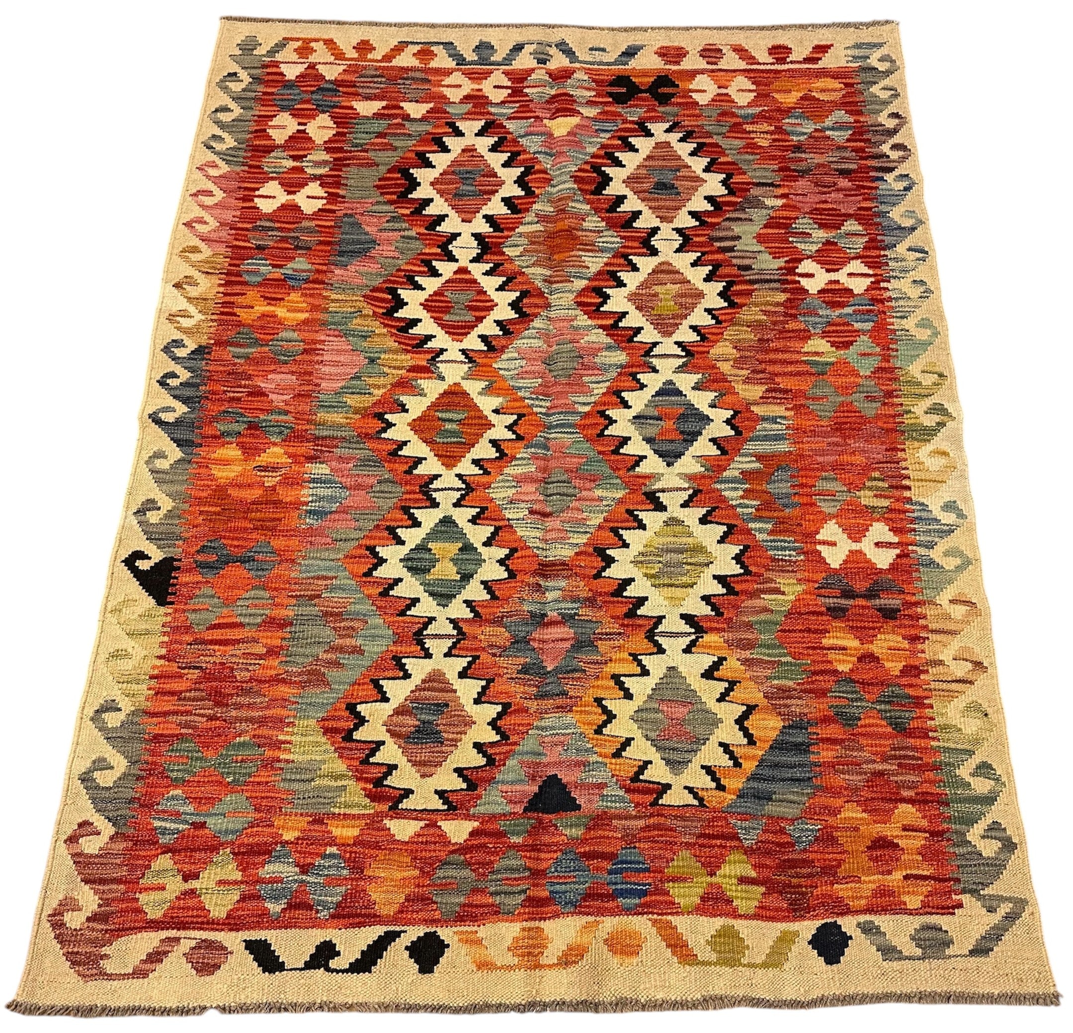 AFGHAANSE KELIM 135 X 179 CM