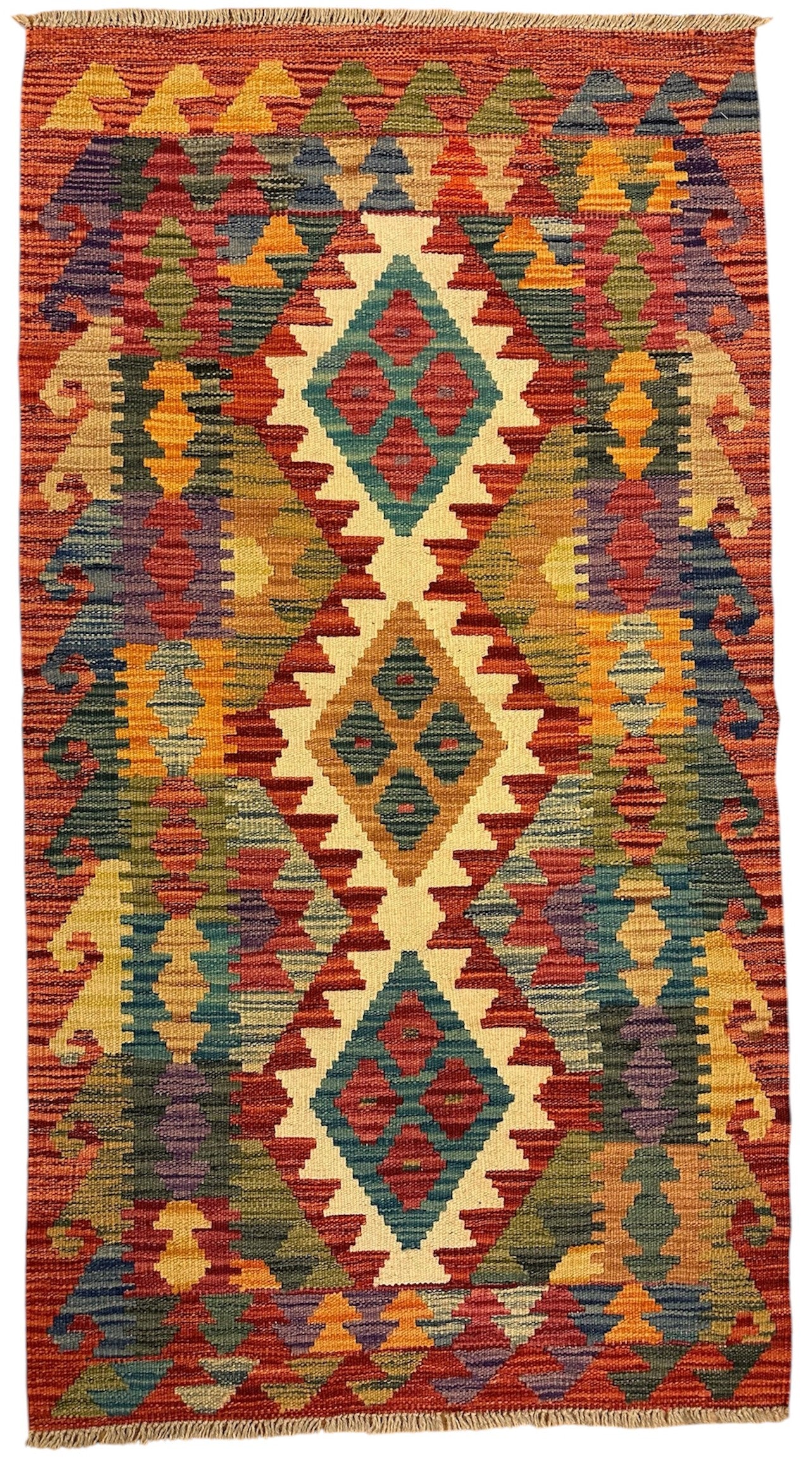 AFGHAANSE KELIM 79 X 147 CM