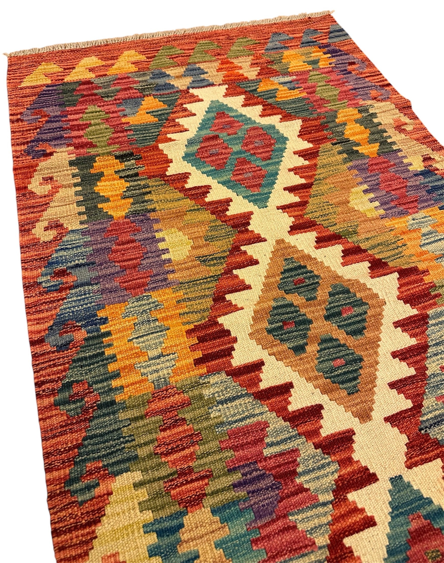 AFGHAANSE KELIM 79 X 147 CM