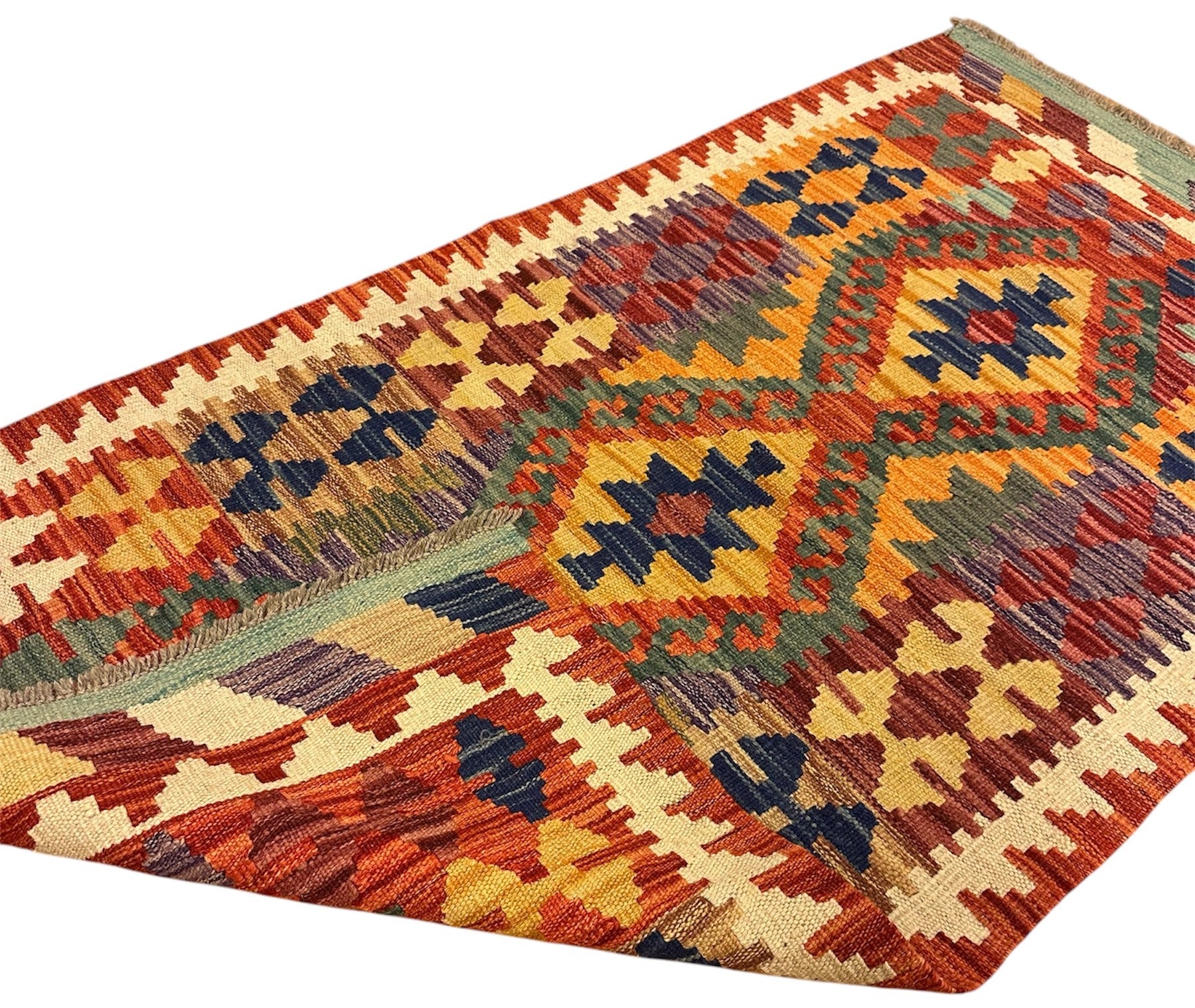 AFGHAANSE KELIM 79 X 146 CM