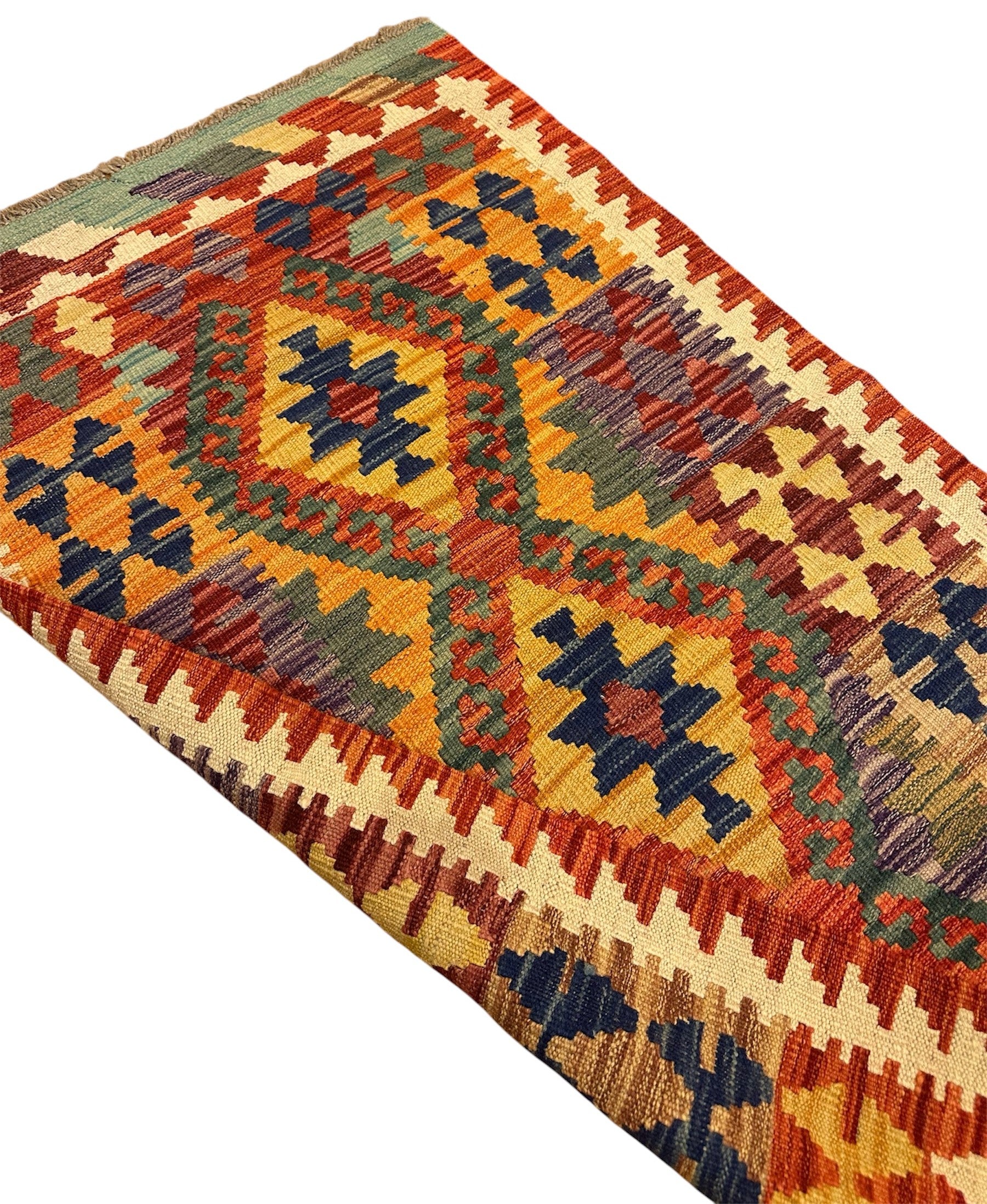 AFGHAANSE KELIM 79 X 146 CM