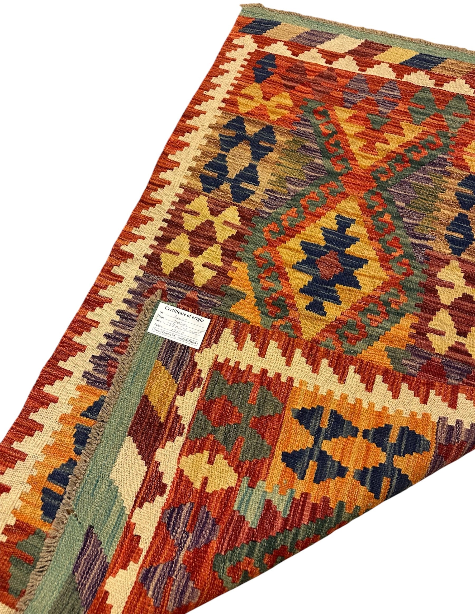 AFGHAANSE KELIM 79 X 146 CM