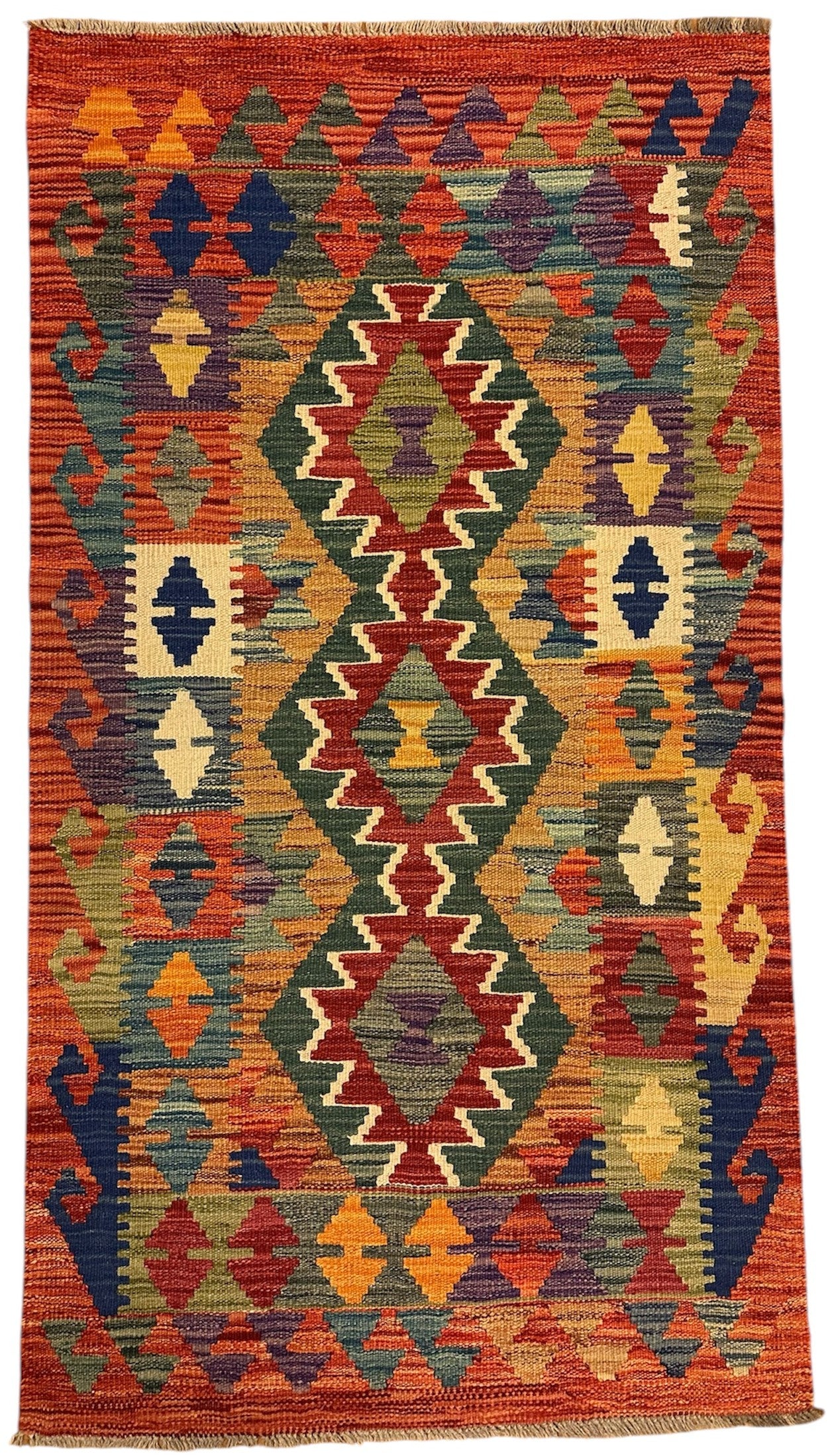 AFGHAANSE KELIM 81 X 151 CM