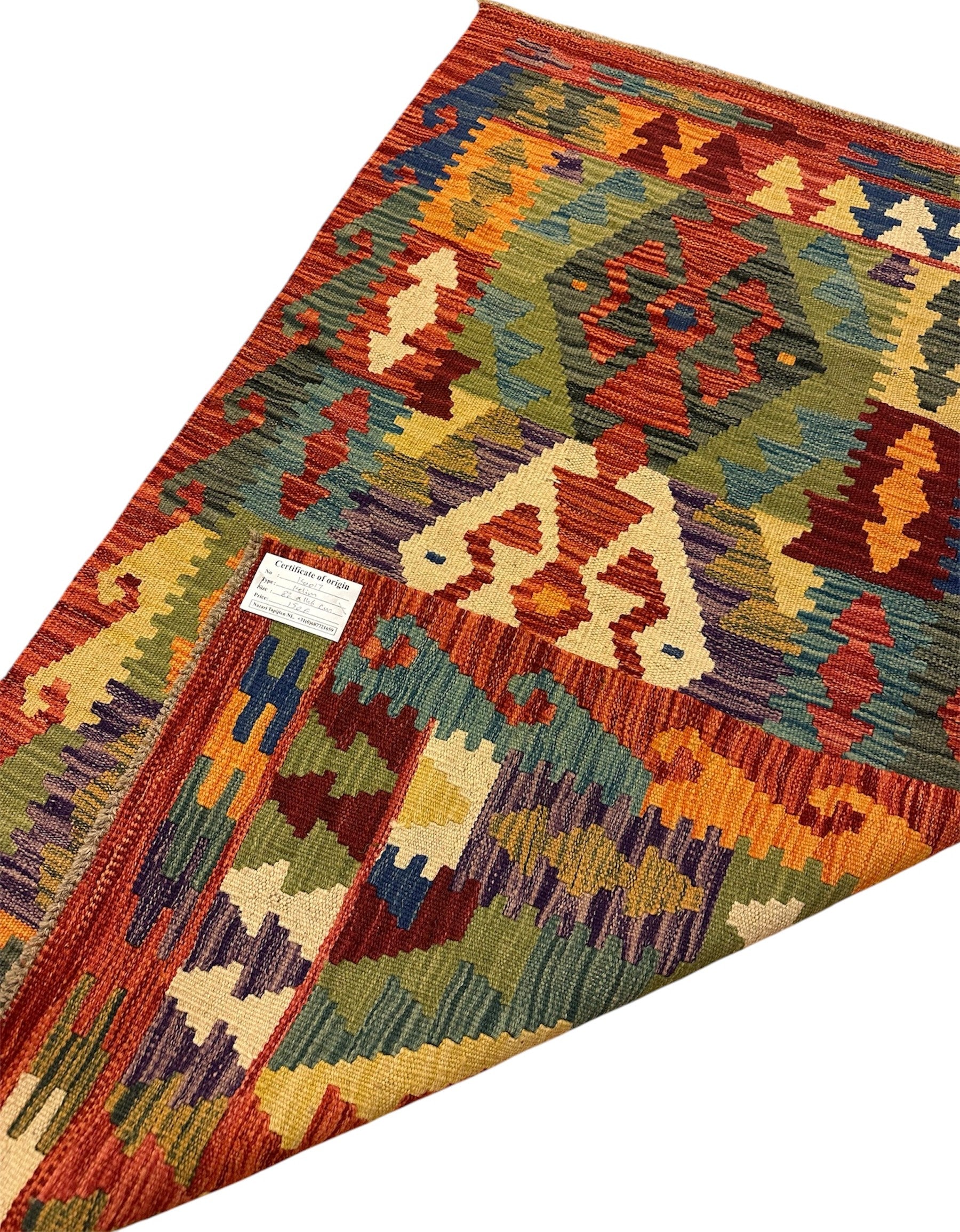 AFGHAANSE KELIM 82 X 146 CM