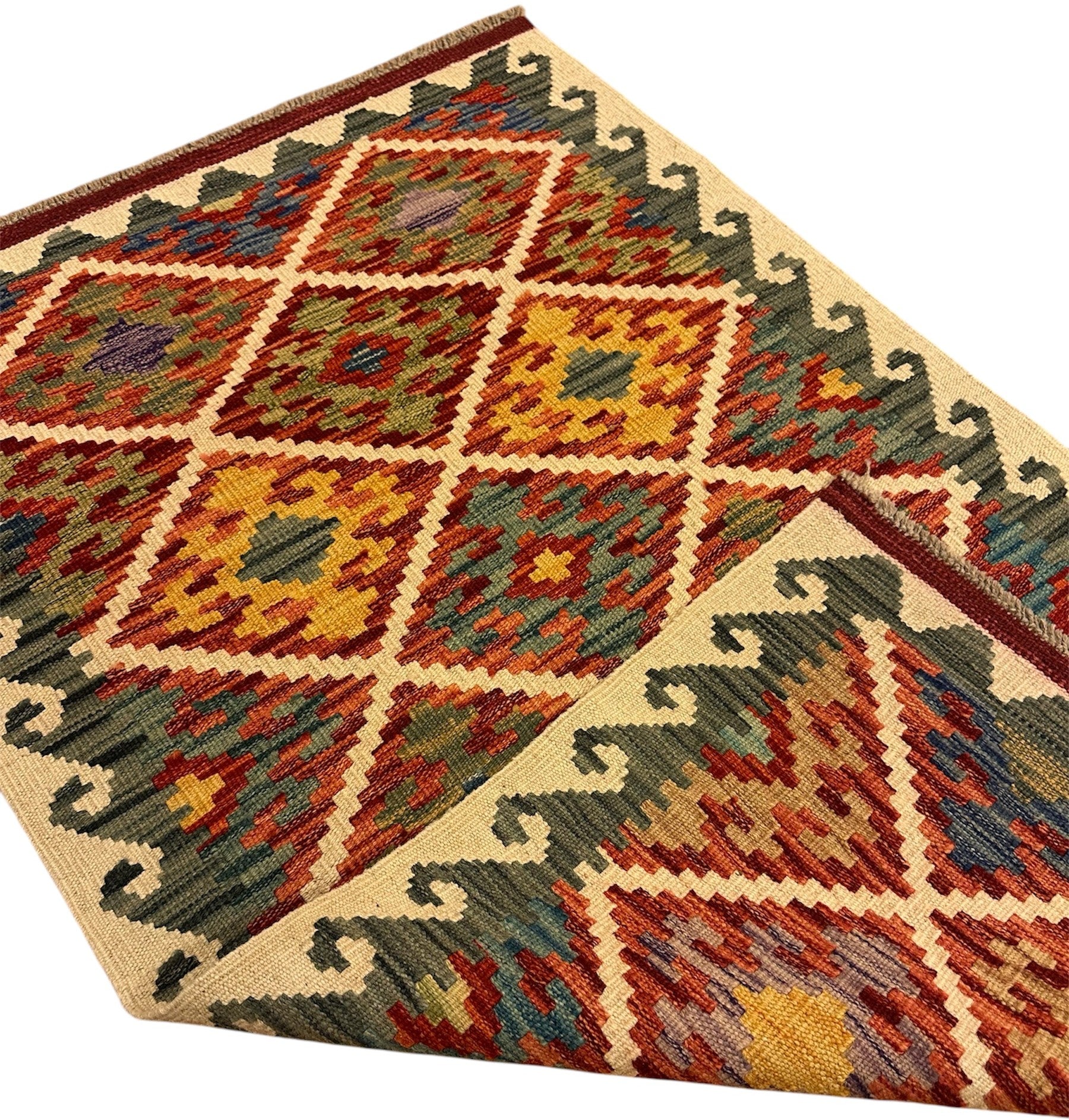 AFGHAANSE KELIM 84 X 139 CM