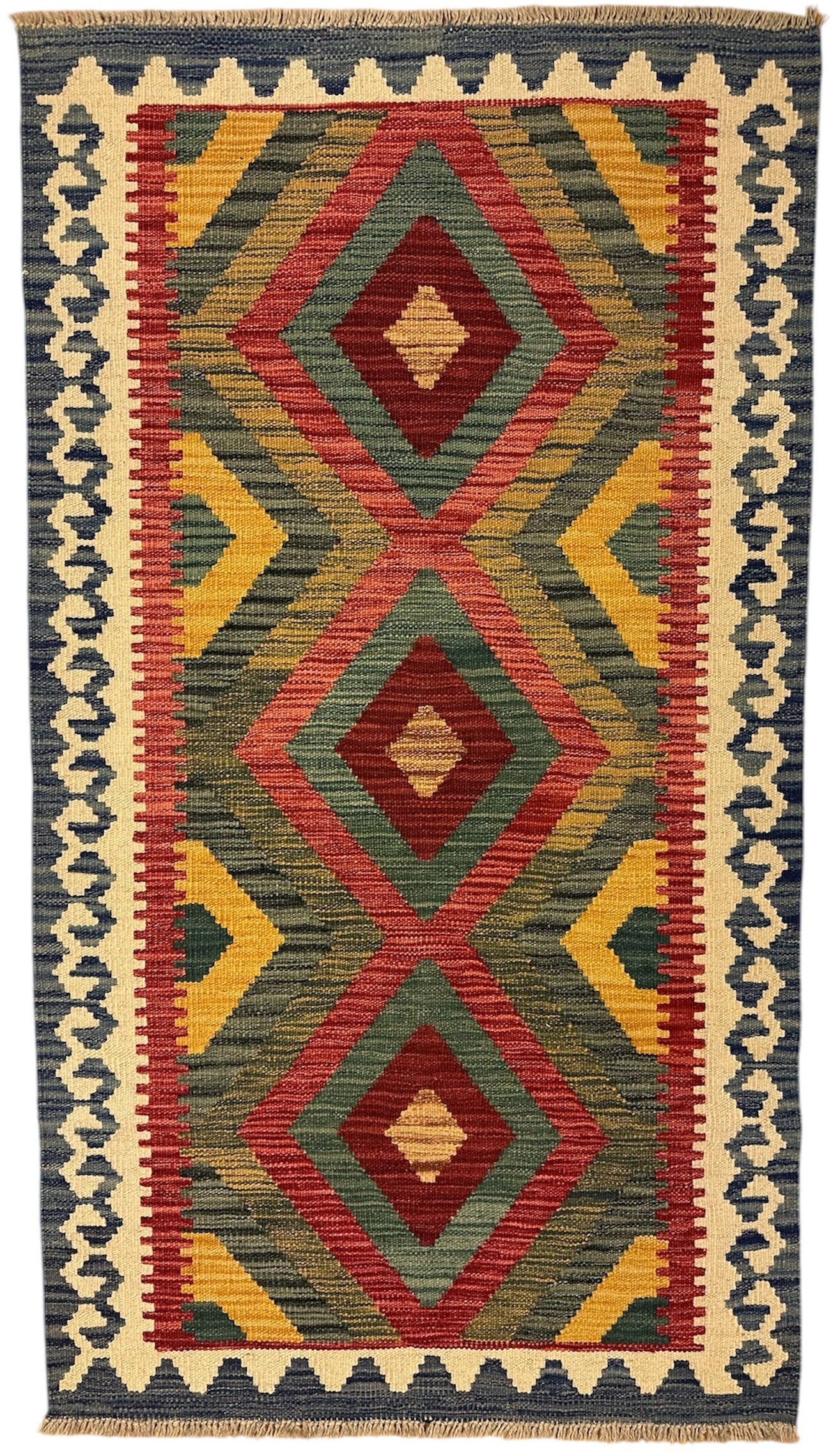 AFGHAANSE KELIM 79 X 144 CM